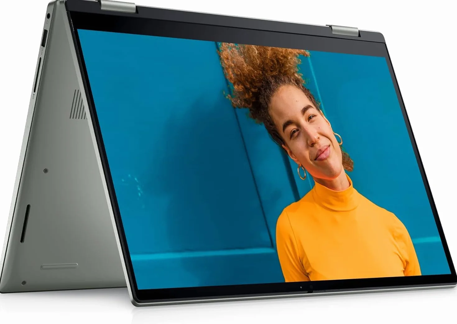 Dell Inspiron 14 7425 2-in-1 Laptop Professionale Touchscreen FHD 14" AMD Ryzen 5 5625U RAM 16 GB SSD 512 GB Windows 11 Pro Ricondizionato