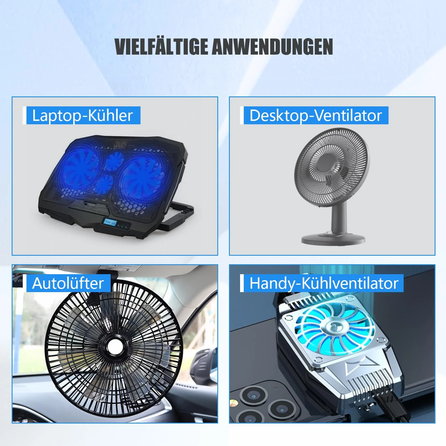 PWM Regolatore di velocità 18 W con porta USB – Controller ventola professionale con controllo della ventola PWM e velocità della ventola USB continua, DC5 V 4 A, alloggiamento ABS e tipo C per