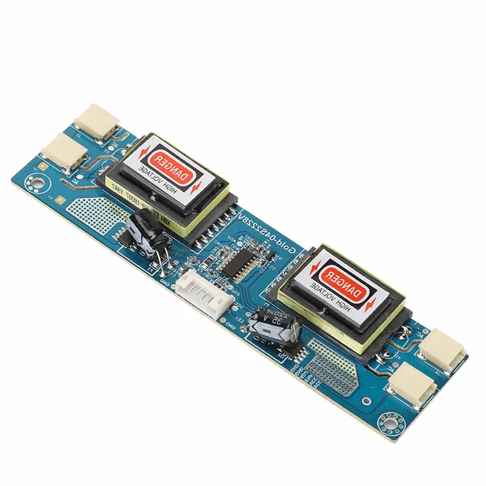 KIMISS Ccfl Inverter Ccfl Inverter Board Ccfl 4 Lamp Small Port Scheda Inverter Ad Alta Pressione per 10 26 Retroilluminazione Schermo LCD 10 28V