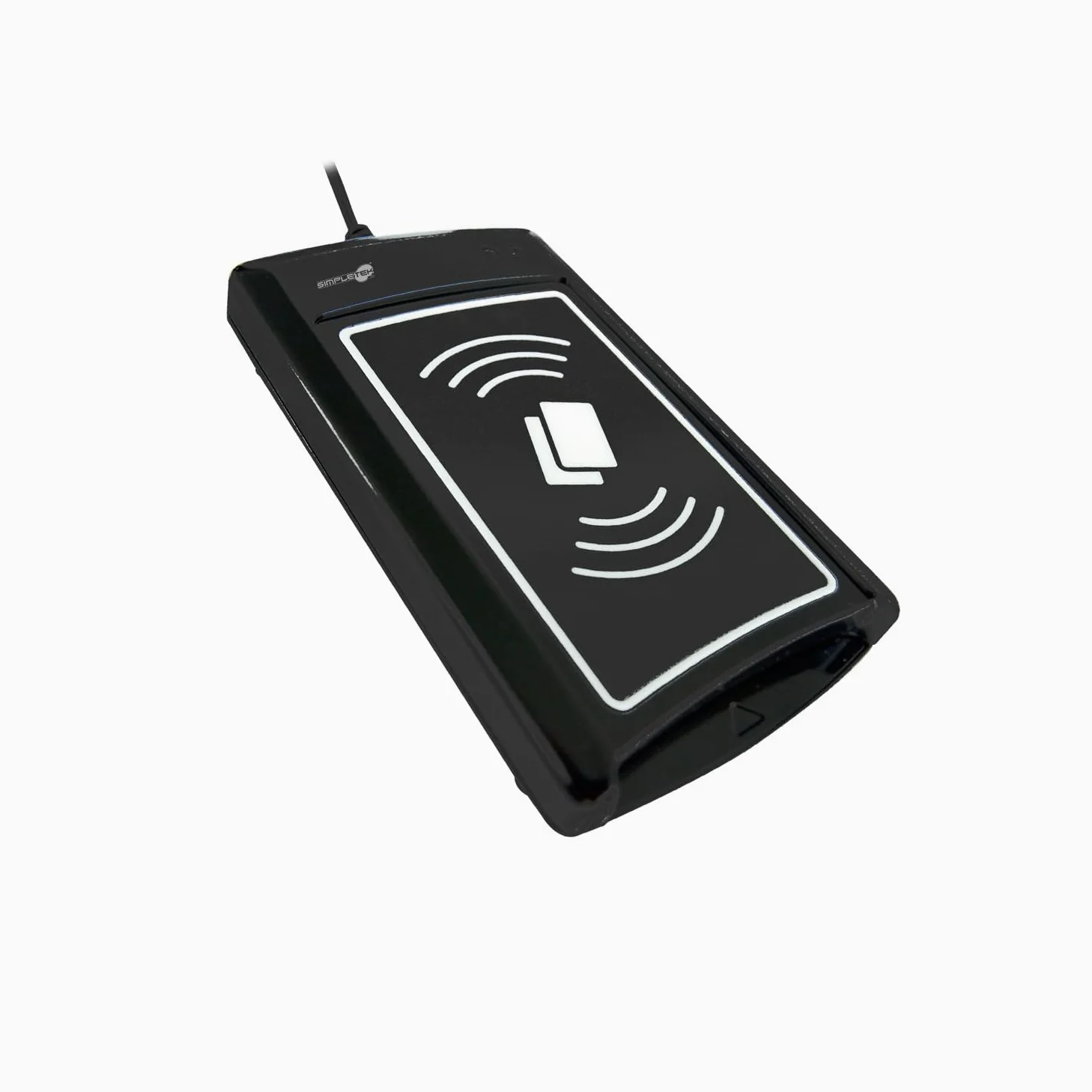 SIMPLETEK - Lettore Scrittore Smart Card RFID USB CCID Slot SAM Universale | indicatore LED e acustico, lettore badge, Contactless NFC, anticolissione, PC/SC, ISO 7816, ISO 14443, CAC, PIV, Buzzer
