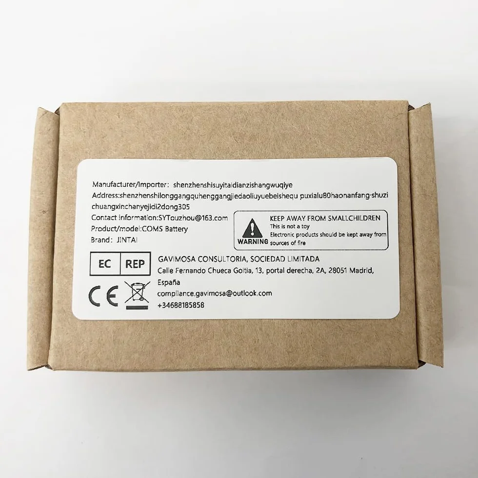 JINTAI CMOS Battery BIOS per dell Latitude D610 D620 D630 D820 D830 M90 Latitude 5280 E6440 E7240 E7470 E5540 E5430 E5450 E5470 E5480 E5490 E5570 5420 5430 Inspiron 5765 7566 7567 7557 7559