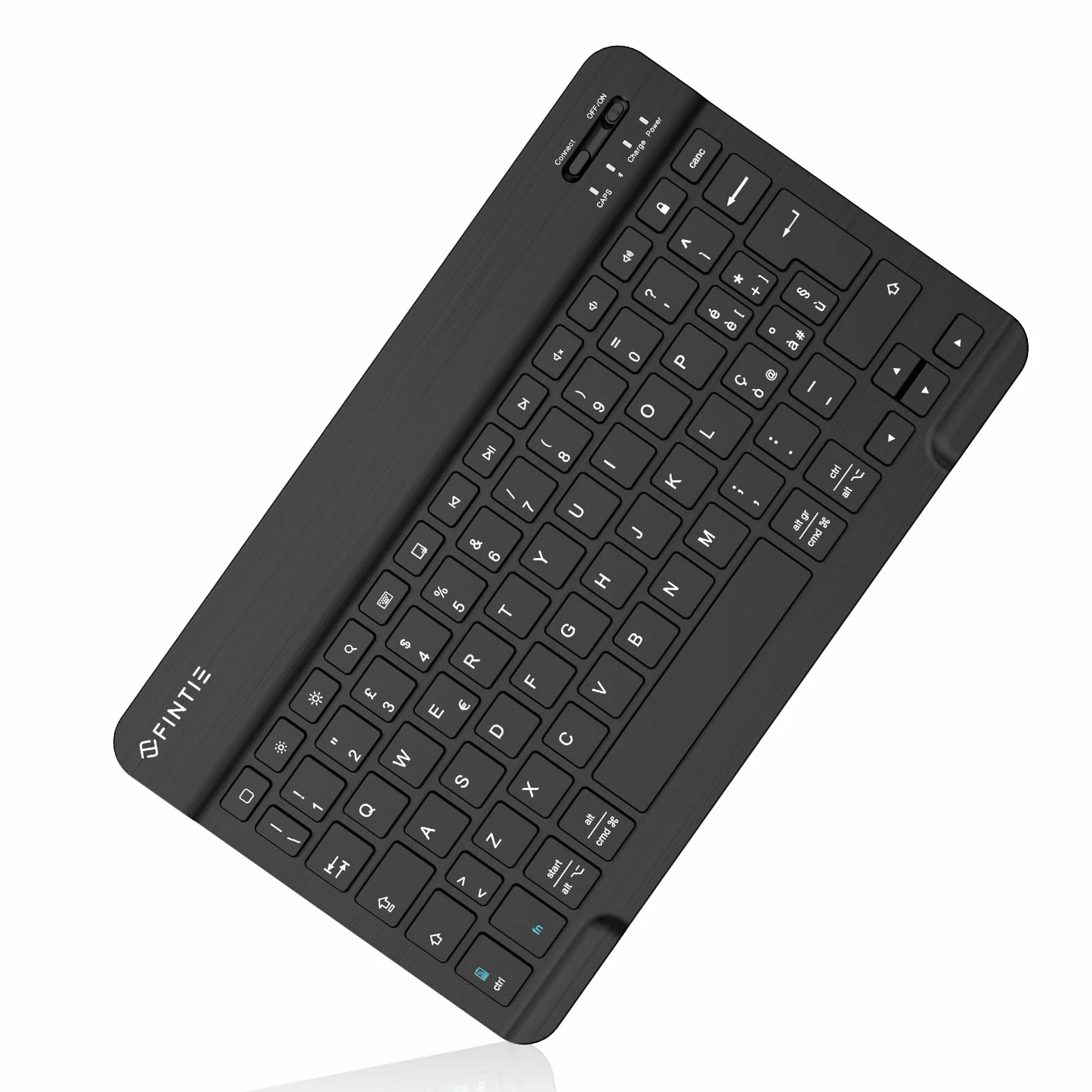 FINTIE Tastiera Wireless Bluetooth 10" per iPad e Android Italiano Nero