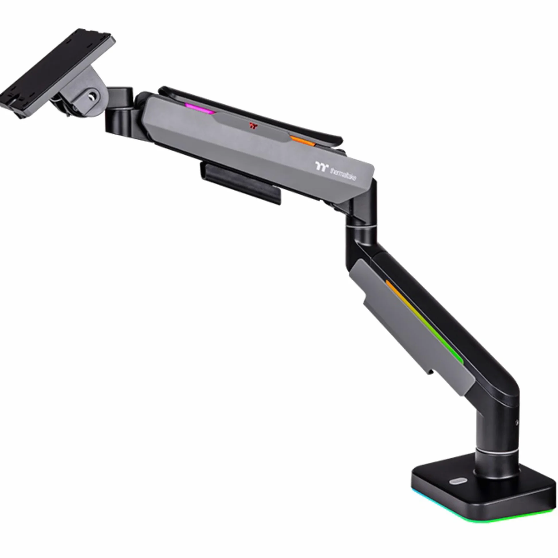 Thermaltake Braccio per Monitor, Singolo, RGB | Nero