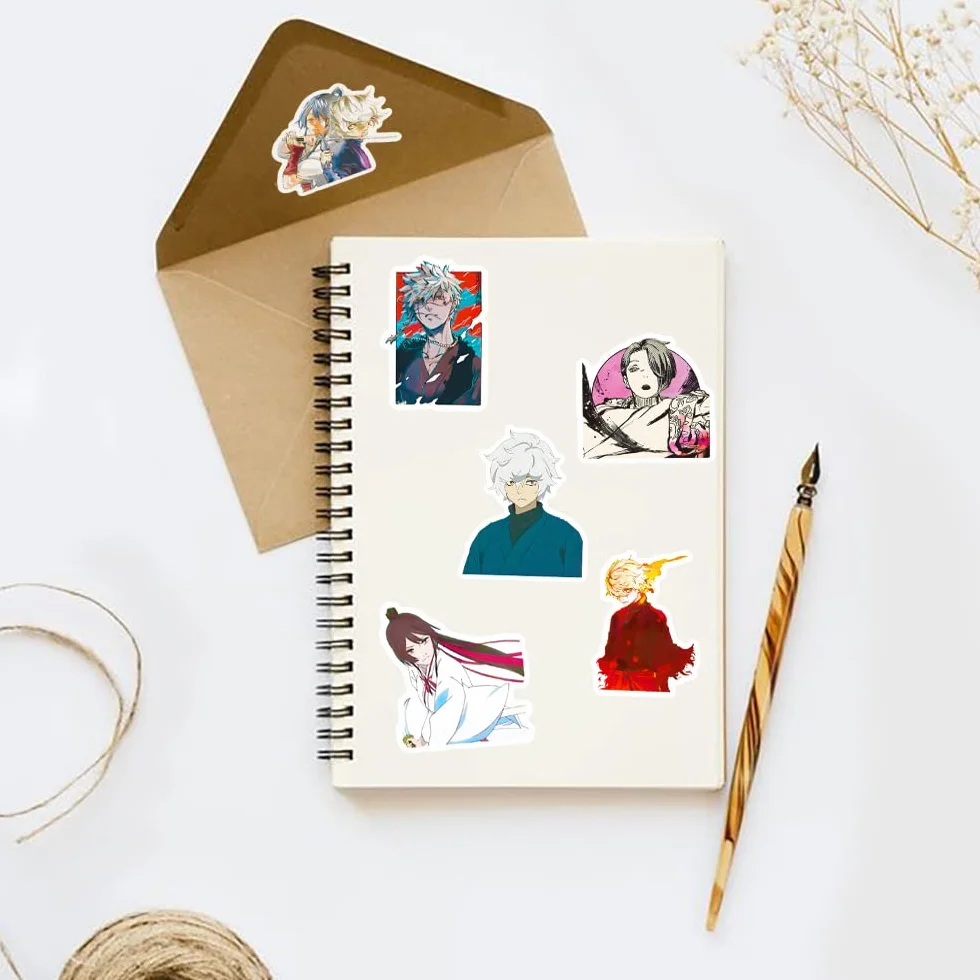 100 pezzi anime adesivi misti anime per laptop, paraurti, skateboard, bottiglie d'acqua, computer, telefono, pacchetto di adesivi anime per bambini/ragazzi