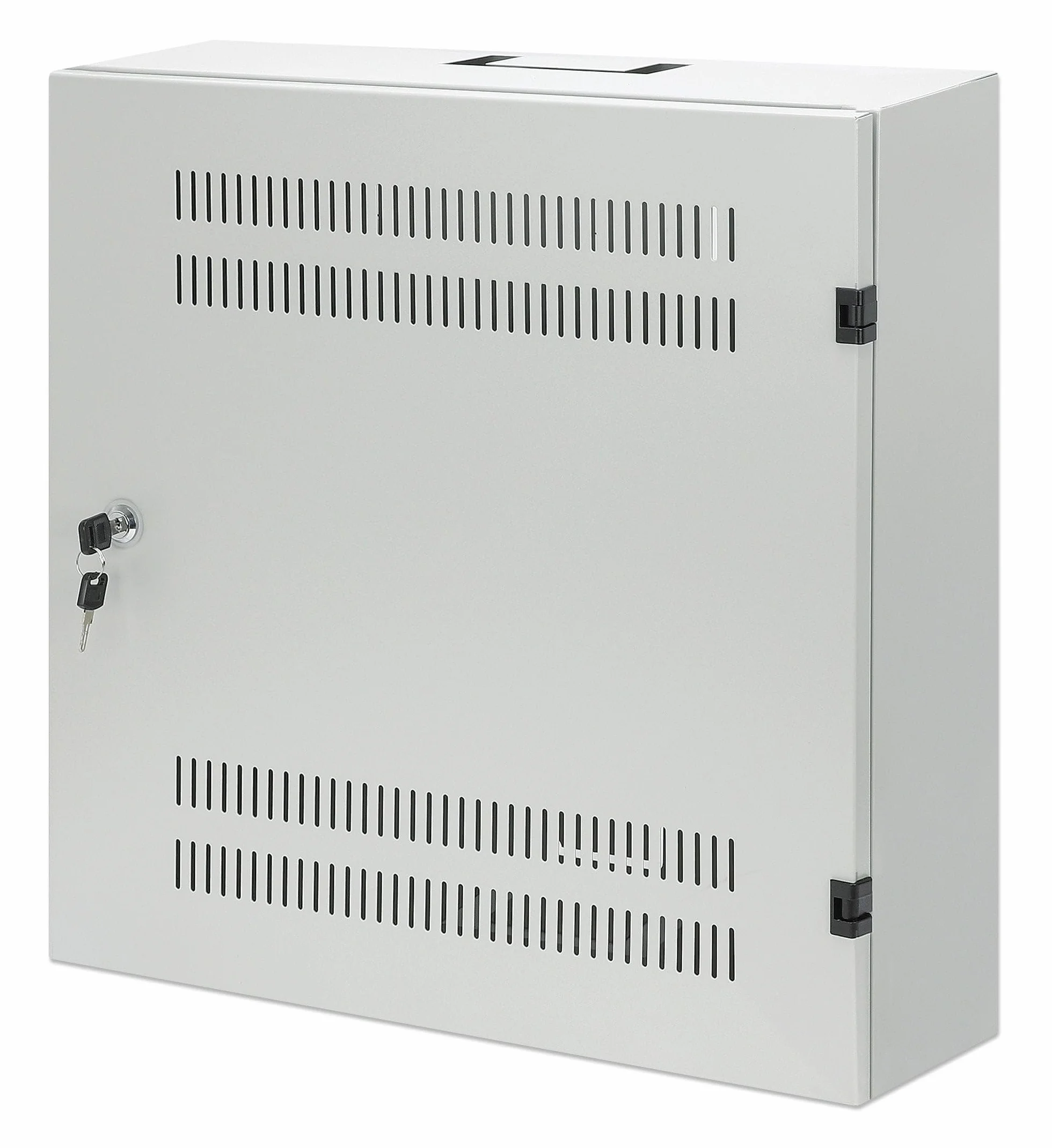 Intellinet Armadio 19" a Muro a Basso Profilo 4U 2U Grigio con montanti Orizzontali e Verticali
