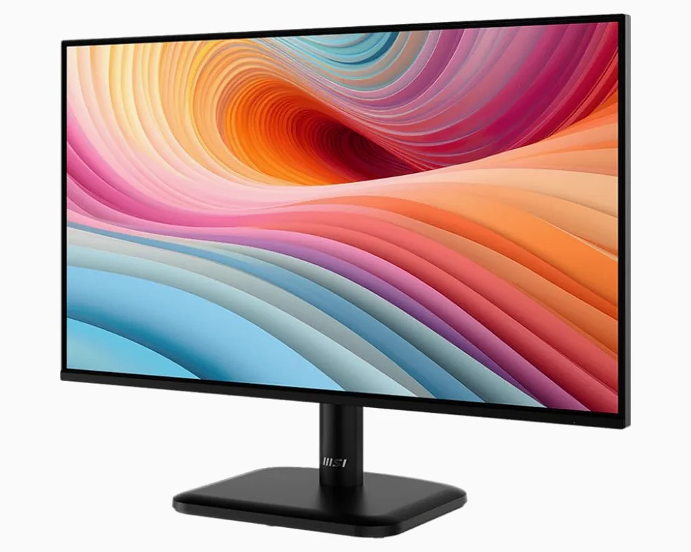 MSI PRO MP251LDE Monitor Full HD 24,5 pollici – 1920 x 1080 – Pannello IPS – 120 Hz – Schermo per occhi – Navigazione a 5 vie – VESA – Risposta 1 ms – HDMI – VGA