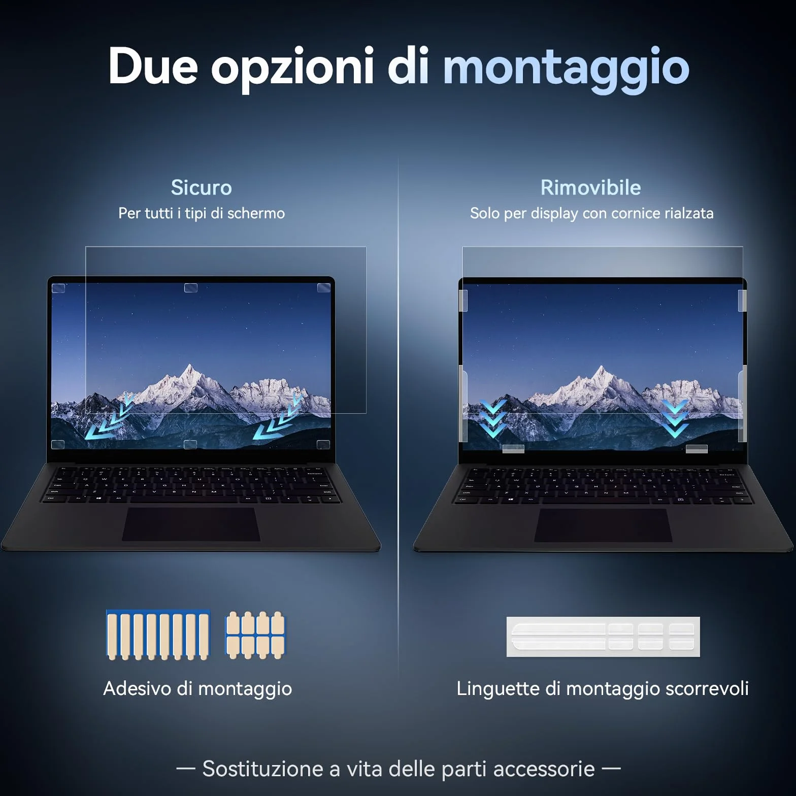 Laptop Filtro Privacy Schermo 15.6 Pollici 16:9, Pellicola Privacy Filter Compatibile con HP/dell/Acer/Lenovo/Thinkpad/Samsung/ASUS/Sony, Rimovibile Pellicola de Protezione
