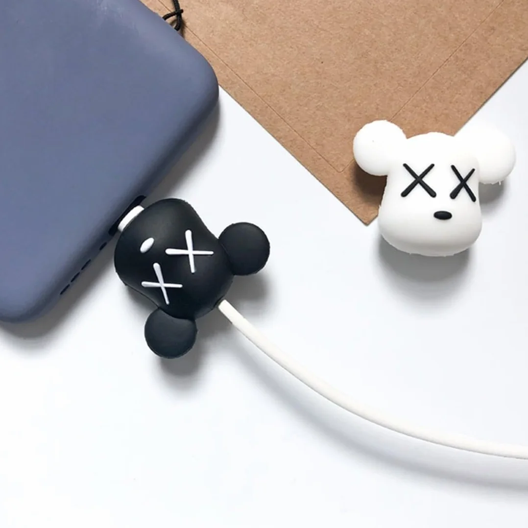 JEYORZY 6 Pcs Cable Protector, Proteggi Cavo, Copertura Protettiva per Cavi Dati Frutta, Protezione per Cavo per Morso per Cavo, Protezione per Cavo, Adatto per la Maggior Parte Delle Linee Dati