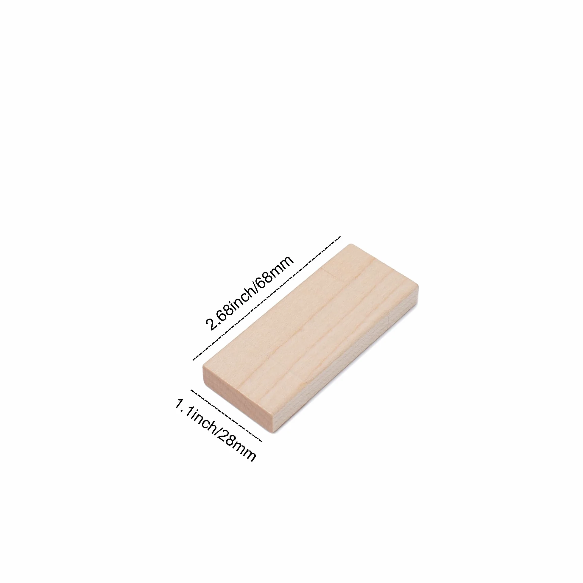 Chiavetta USB C da 32 GB, chiavetta USB 3.0 ad alta velocità, tipo C, doppia OTG, in legno d'acero, per TV, auto, smartphone, PC, laptop