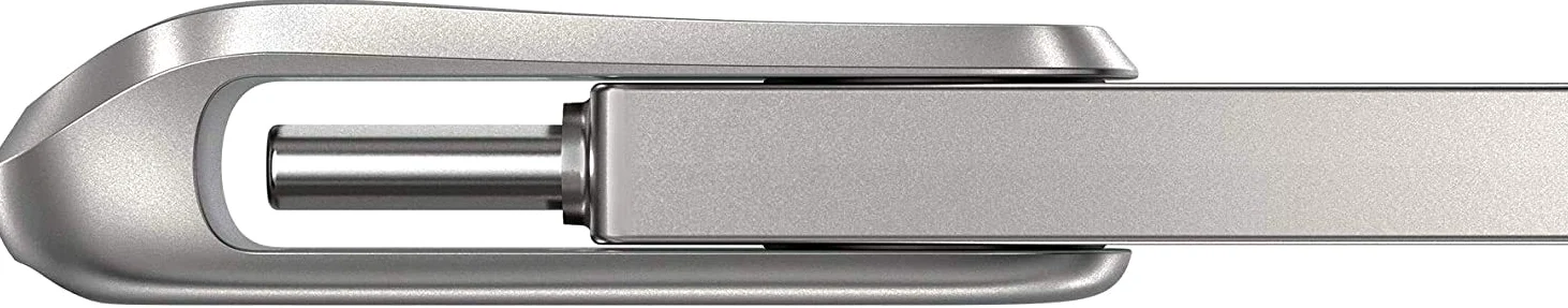 SanDisk Ultra Dual Drive Luxe USB Type-C and Type-A 1TB, up to 150MB/s, USB 3.1 Gen 1, All Metal, 2-in-1 Device
