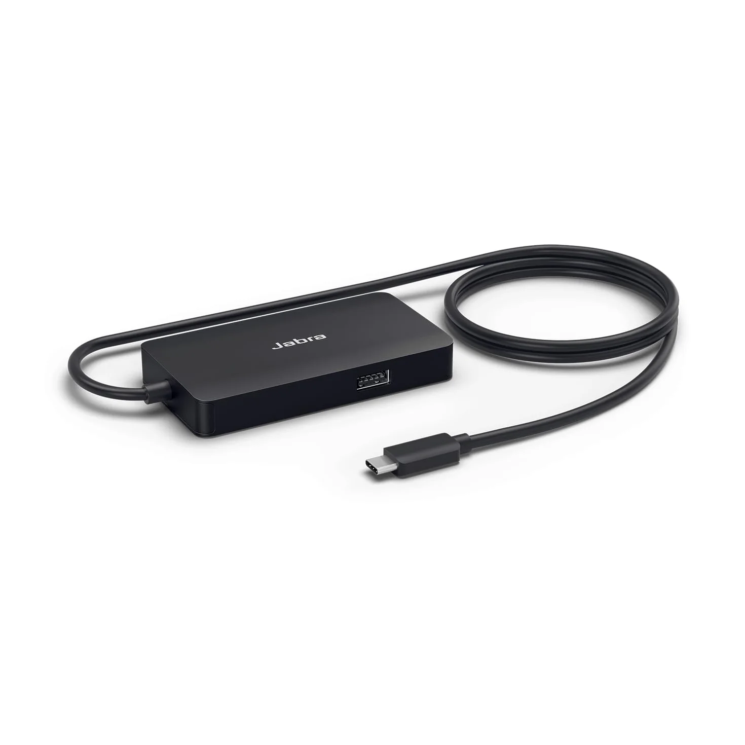 Jabra PanaCast USB-C Hub (14207-60) con alimentatore da 45 W, docking station per sistemi di videoconferenza PanaCast, 1 USB-C (ricarica PD), 2 USB-A, Ethernet, HDMI, VGA (rinnovato)