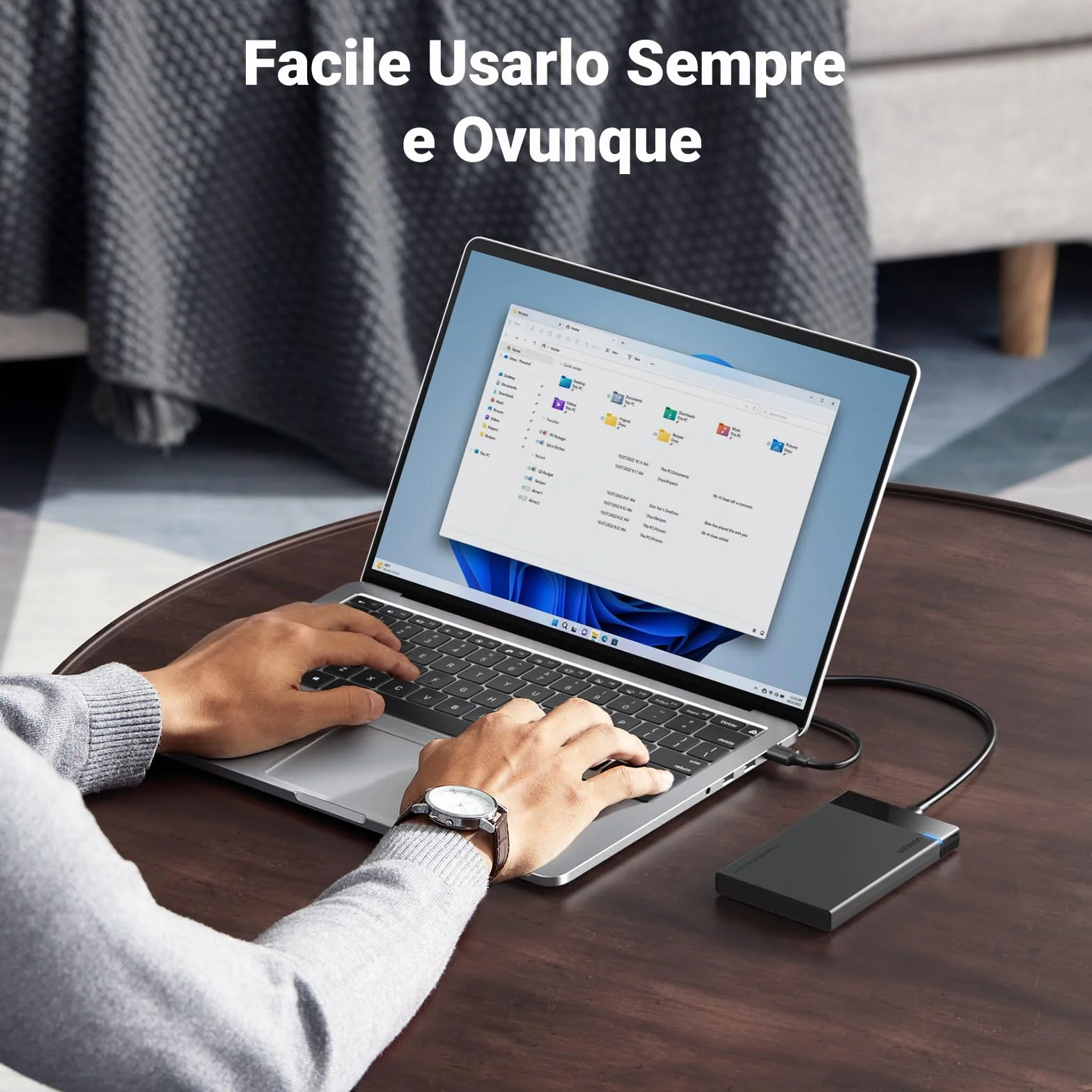 UGREEN Case HDD SSD 2,5" USB 3.1 Gen 2 UASP 6Gbps Enclosure Hard Disk per 7mm 9.5mm SATA I II III HDD SSD Compatibile con WD Toshiba Seagate Hitachi, PS4, Xbox