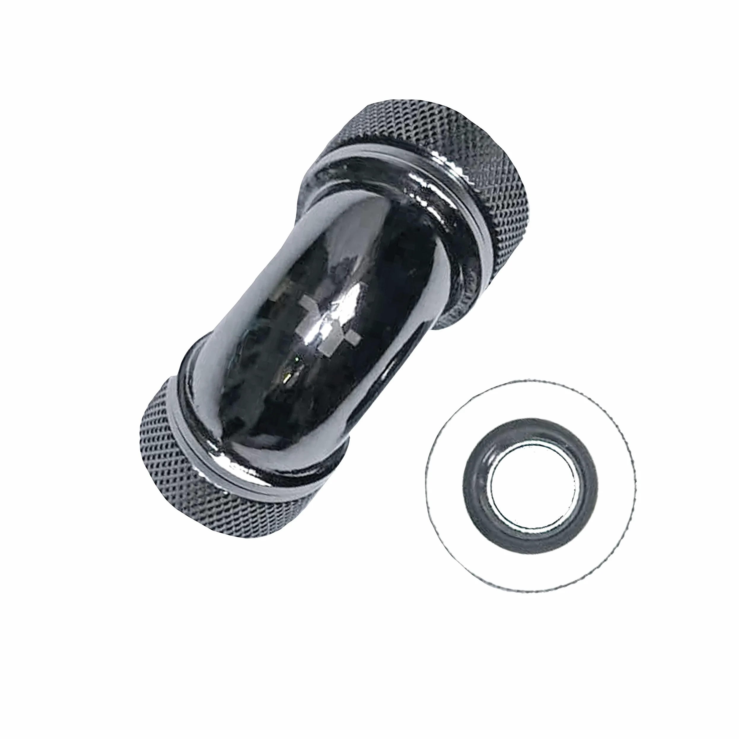 Thermaltake Pacific - Kit di montaggio a compressione PETG per fai da te, 16 mm, cromato, CL-W260-CU00SL-A