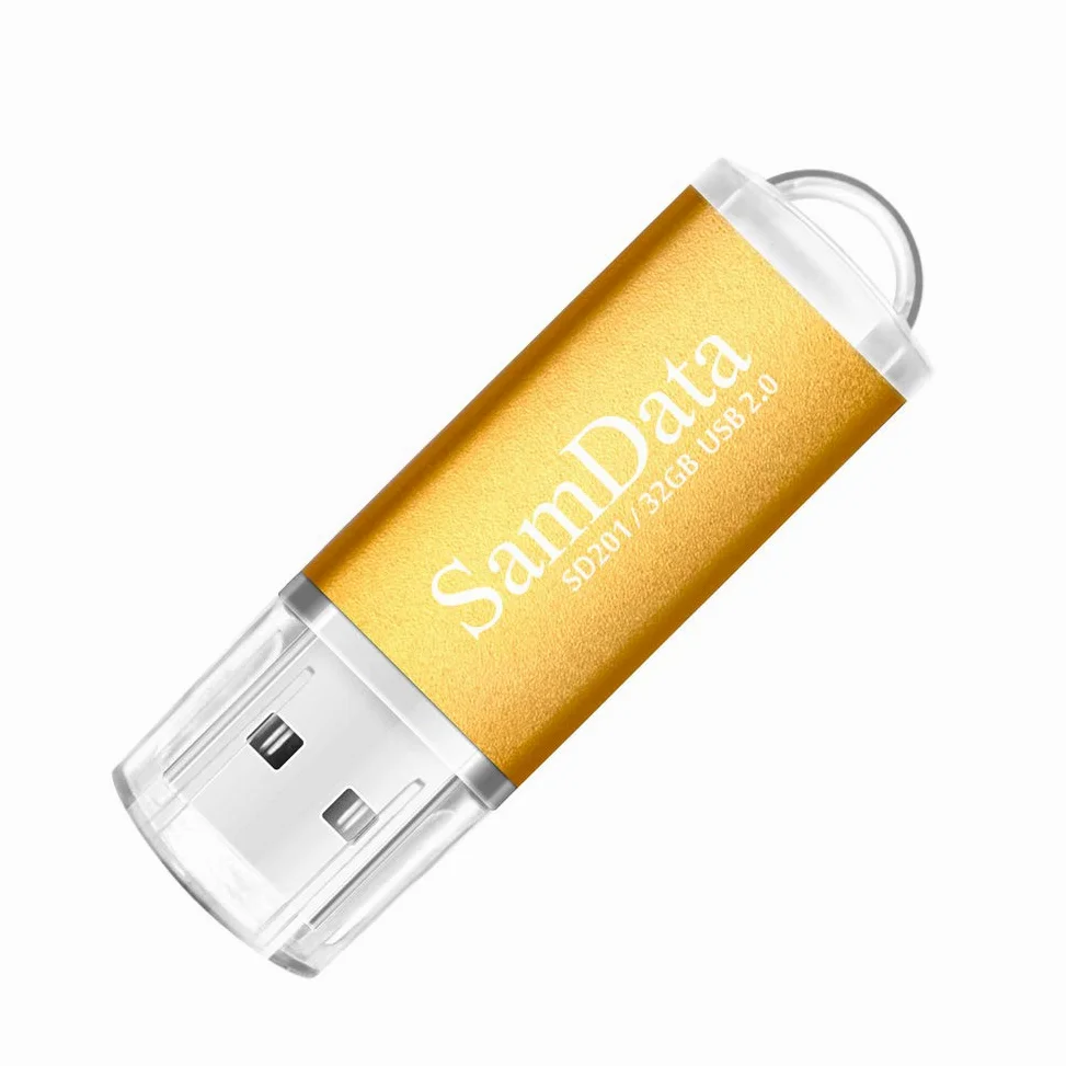 Sumduta 3 confezione da 32 GB USB 2.0 Flash Drive Thumb Drive memory stick Jump Drive zip (3 colori: nero, blu, verde) 32GB Black Blue Green Gold Silver