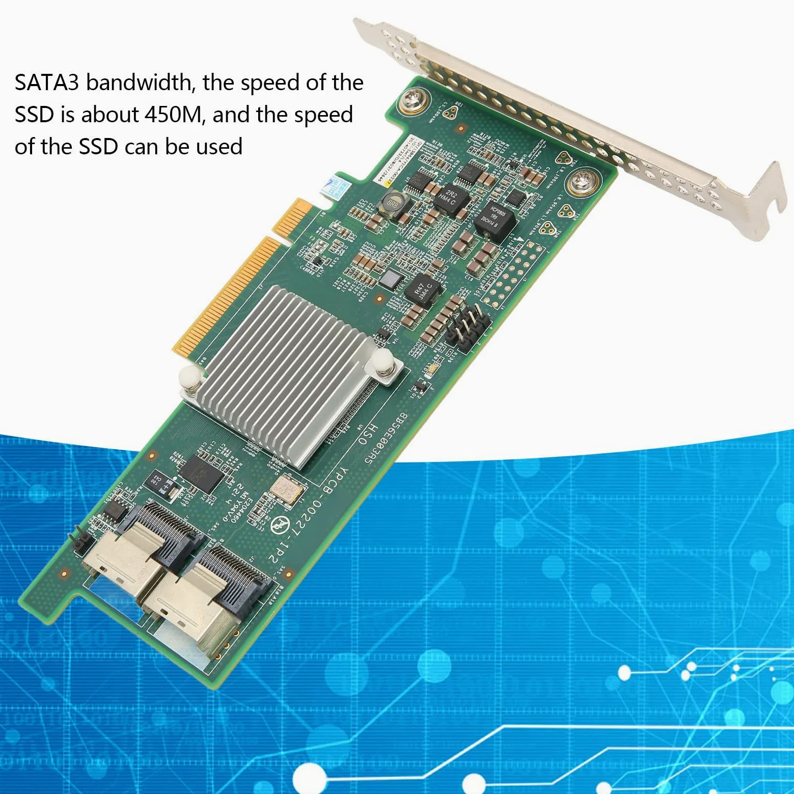 Scheda Array PCI E X8, Scheda Array Disco PCI E X8, Supporto Mini Interfaccia SAS 2308 6G 2 SAS Scheda Array Disco HBA Disco 16T per Dischi Server Database