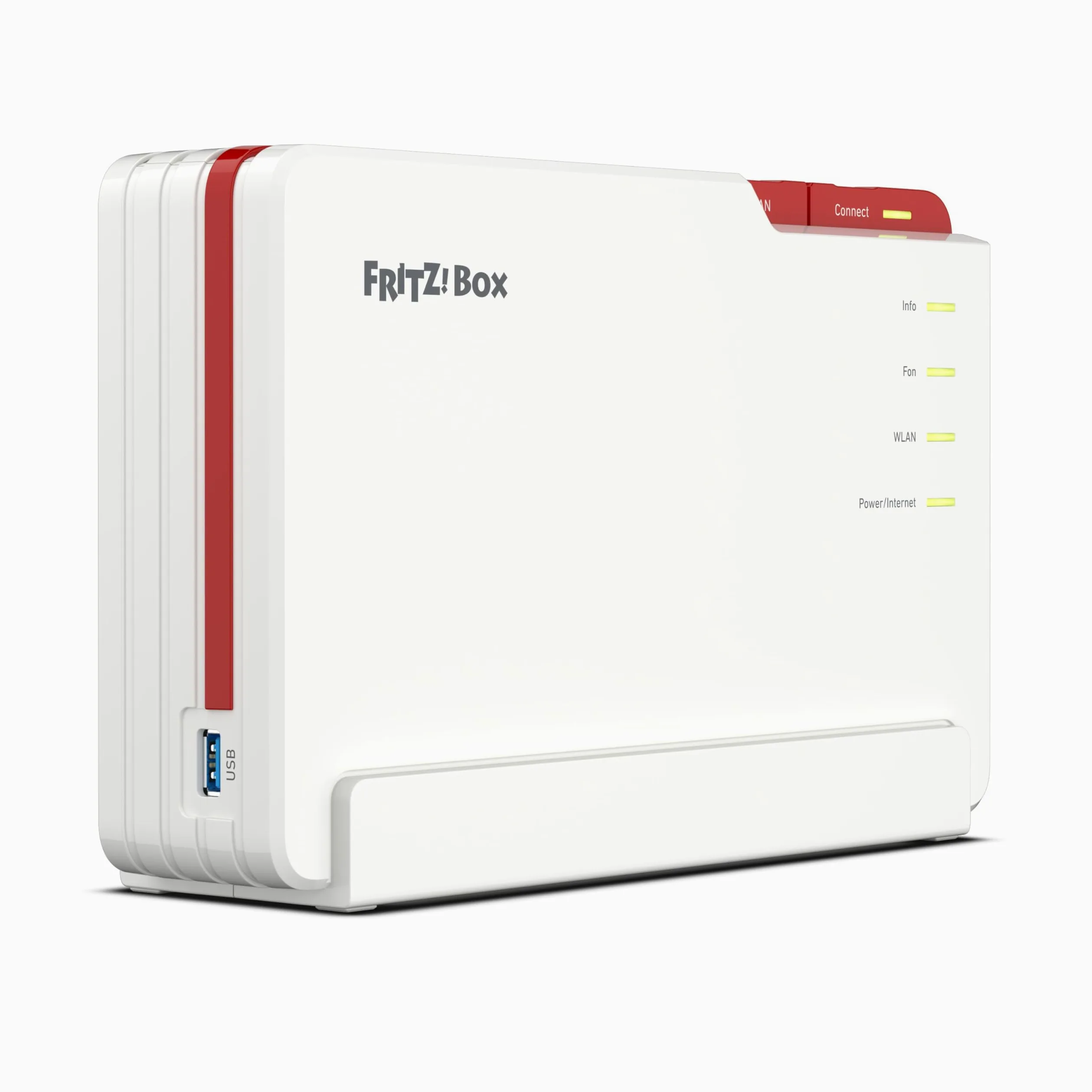 FRITZ!Box 5690 Pro, Premium Modem Router Wi-Fi 7 Tri Band (2.4 GHz, 5 GHz, 6 GHz) Fino a 18.500 Mbit/s, per FTTC E/VDSL, ADSL e Fibra Ottica con ONT, 1x Wan 2,5 Gb, 4x Lan Gb, Zigbee, Mesh | Per connessioni DSL, AON e GPON, Wi-Fi tri-band (2,4+5+6 GHz), t