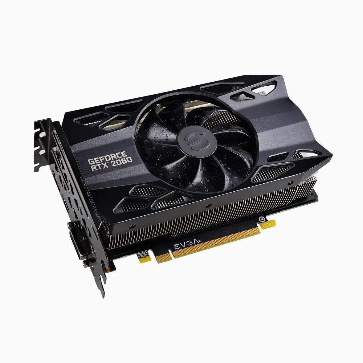 Evga Geforce Rtx 2060 Sc Gaming, 6Gb Gddr6, Ventilatore Hdb , 06G-P4-2062-Kr, Nero, ‎18.98 x 4.45 x 11.12 cm, 880 grammi