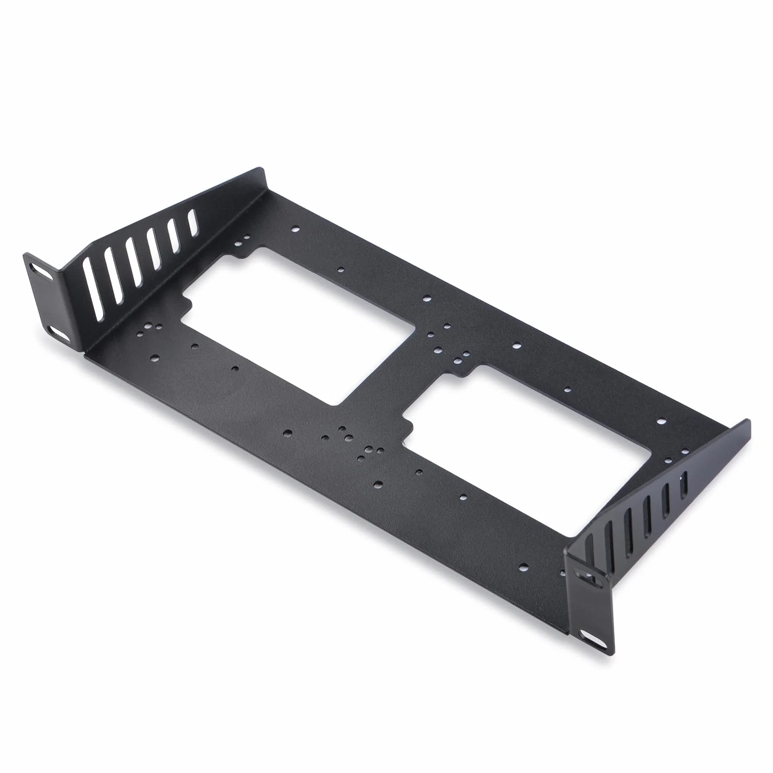 GeeekPi DeskPi RackMate Accessories SBC Shelf 1U Rack Shelf, supporta Raspberry Pi/Jetson Nano/RockPi 5B/Dev Board e HDD/SSD da 2,5 pollici, per DeskPi RackMate T1/T0/T2 Rackmount e Server Rack da 10"