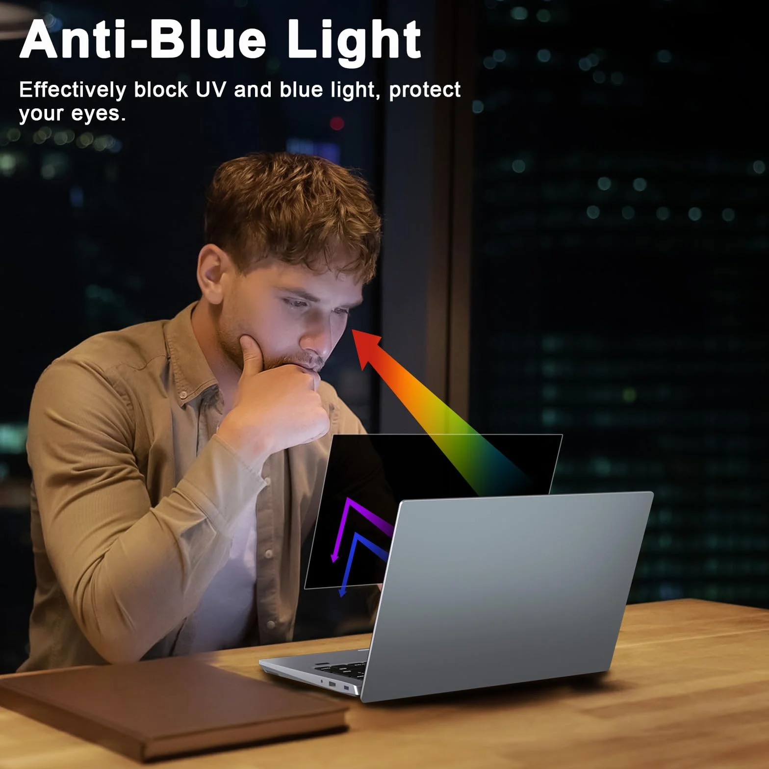 STARY Protezione Privacy Laptop 14 Pollici 16:9, Laptop Filtro Privacy Schermo Compatibile con HP/dell/Acer/Lenovo/Thinkpad/Samsung/ASUS, Rimovibile Antiriflesso Pellicola Protettiva Schermo per 14"