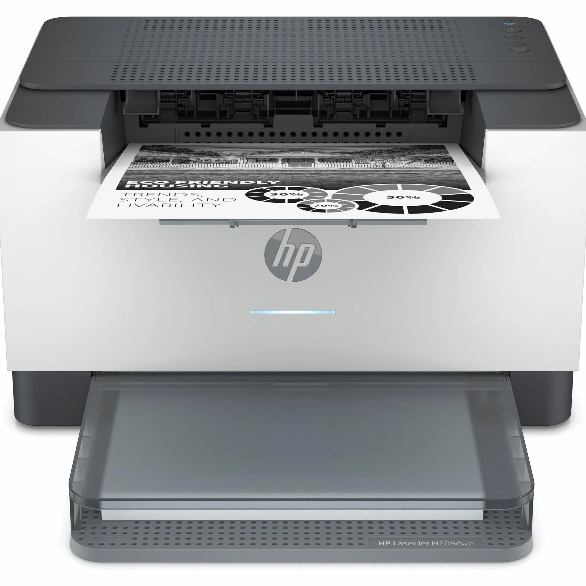 HP LaserJet M209dwe Stampante A4 Fronte Retro Automatica b/n 29 ppm USB Wi-Fi Ethernet LCD