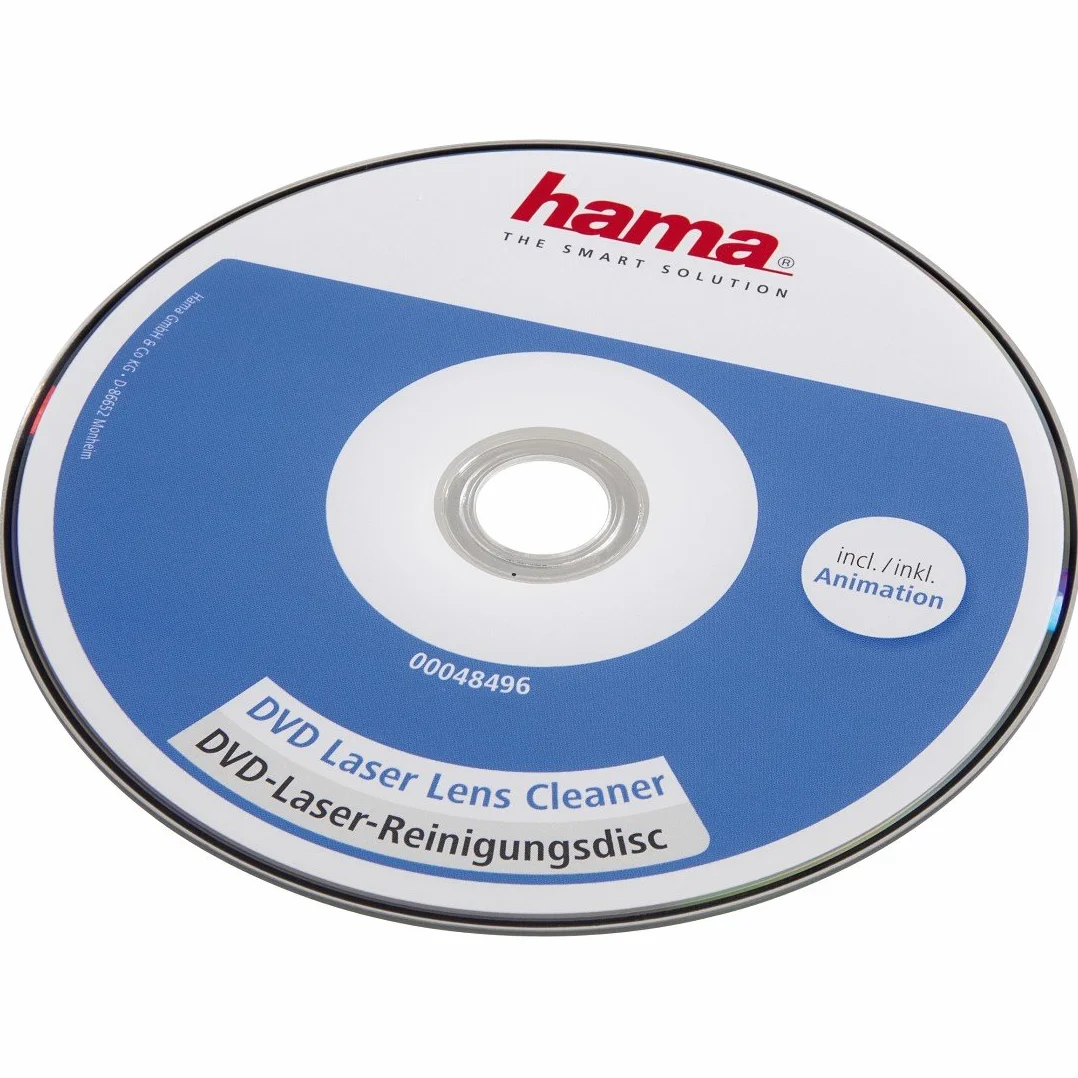 HAMA Disco di Pulizia Laser per Lettore Dvd