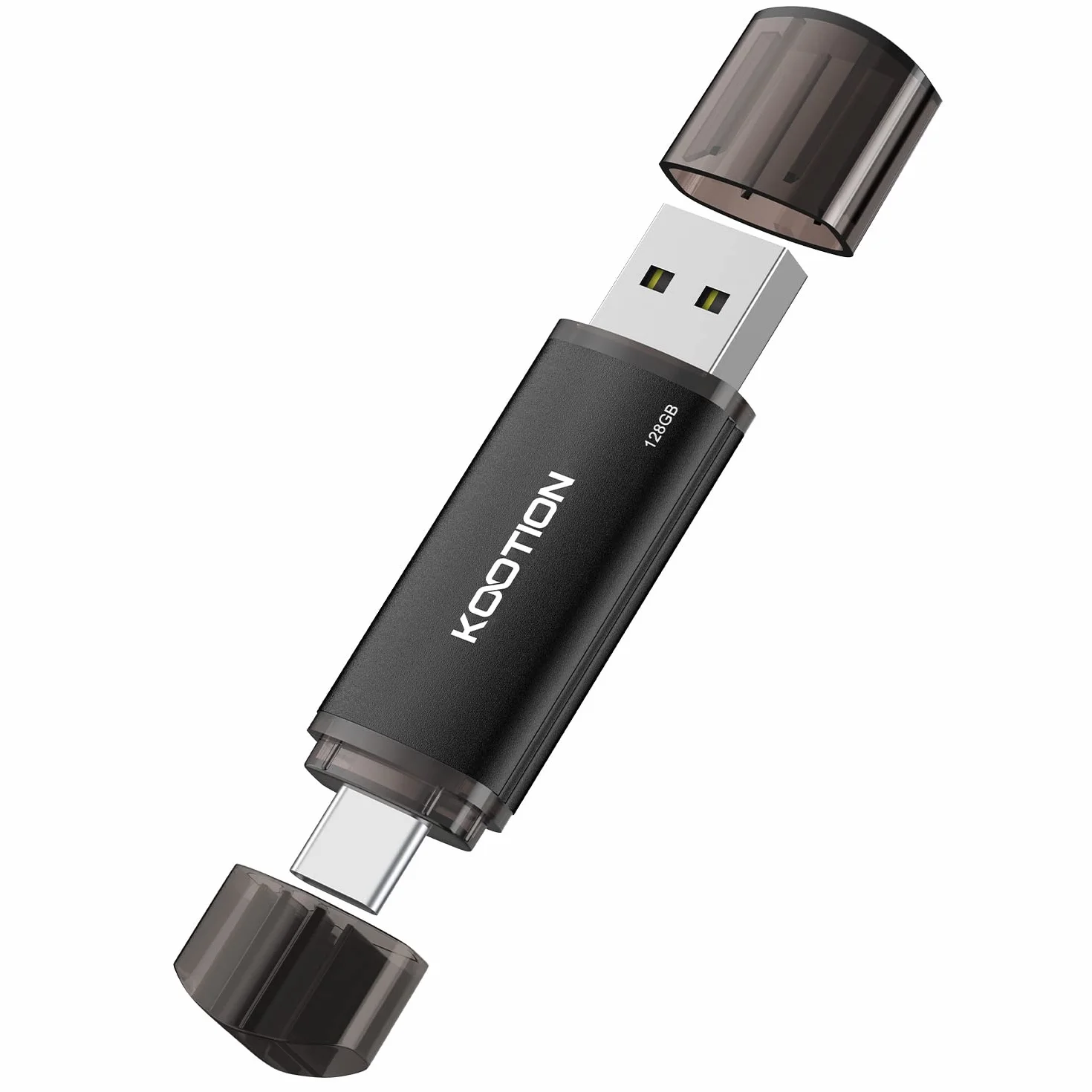 KOOTION Chiavetta USB tipo C 128GB Pendrive USB 2.0 OTG Memory Stick 2 in 1 Flash Drive per PC/Laptop/Notebook, Telefono Cellulare con USB-C