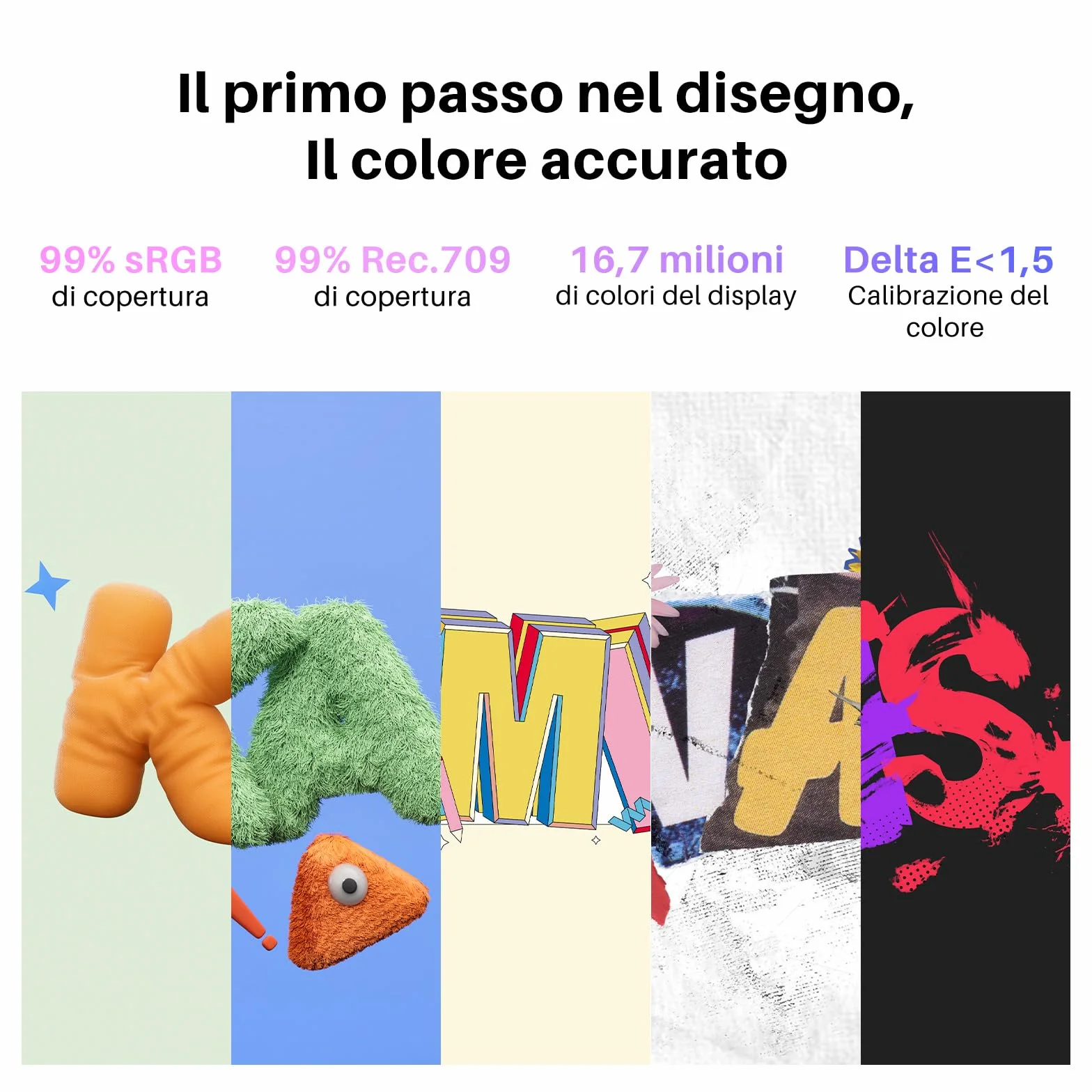HUION Kamvas 13 Gen 3 Tavoletta Grafica con Schermo, Monitor da Disegno in Vetro Canvas da 13,3",Vopertura sRGB del 99%, PenTech 4.0, Pressione Penna 16384, Doppi Quadranti,Supporto Regolabile, Nero