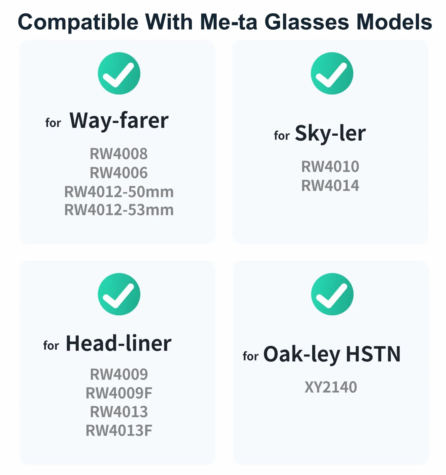 HanCenDa Camera Cover for Meta Glasses