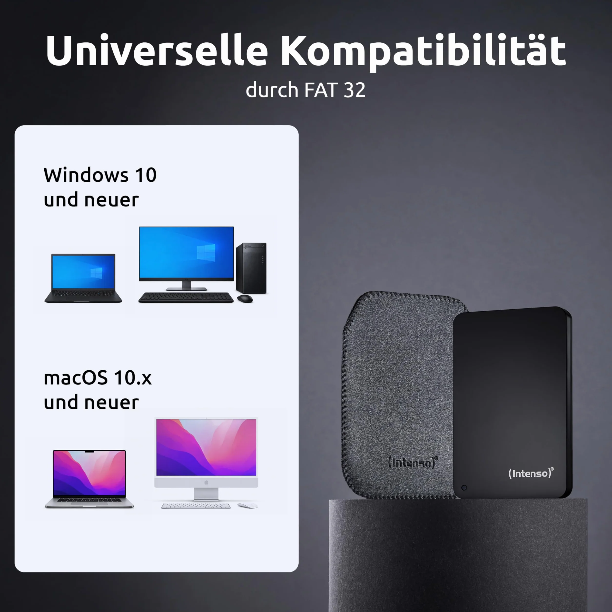 Intenso Memory Drive - 2, 5' External hard drive 2 TB