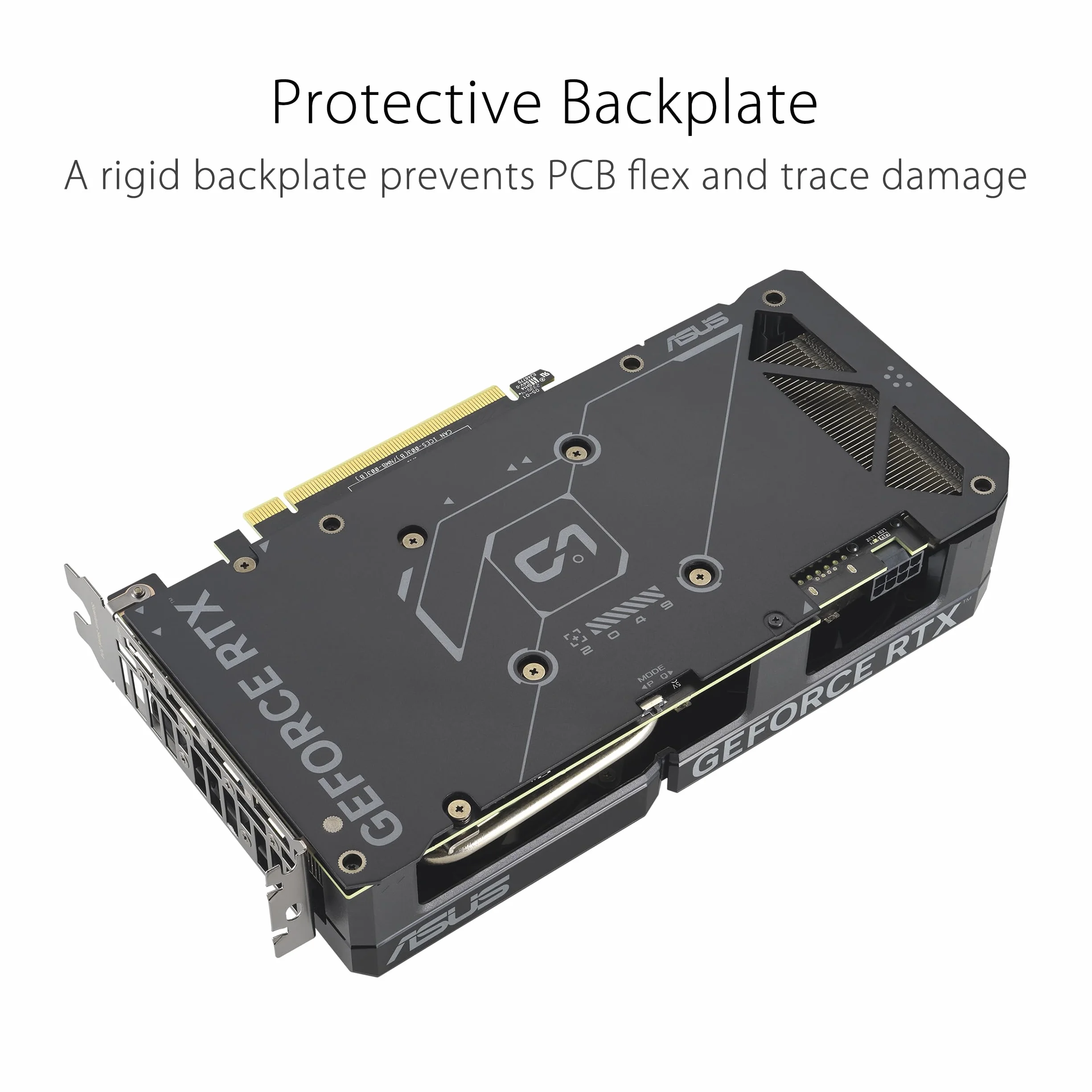 ASUS DUAL NVIDIA GeForce RTX 4060 EVO OC Edition Scheda Grafica, 8 GB GDDR6 128-bit 18 Gbps PCIE 4.0, GPU Tweak III, DUAL RTX4060-O8G-EVO