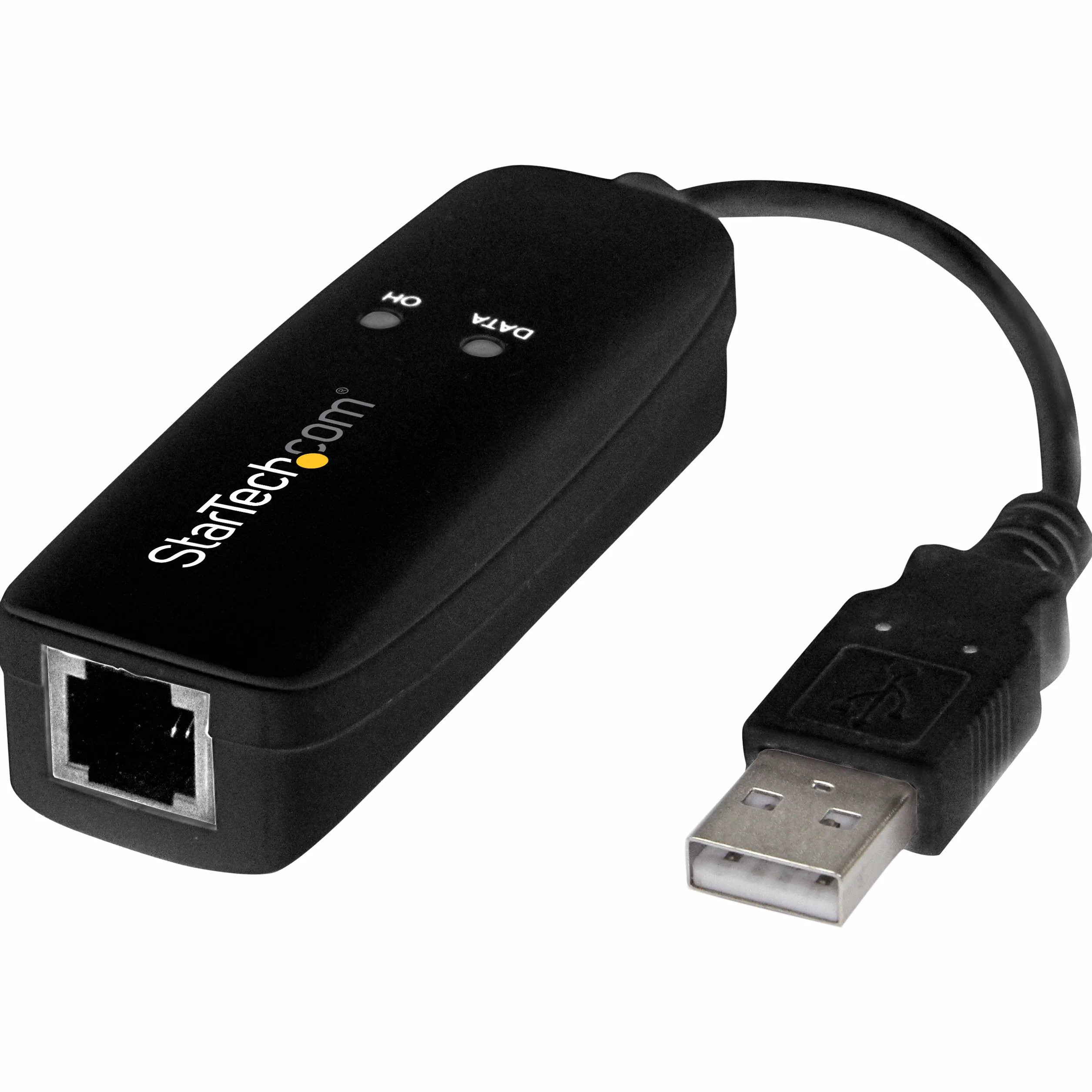 StarTech.com Modem USB 2.0 56K V.92 Fax Modem Dongle Adattatore Hardware per Computer Portatile USB a Presa Telefonica