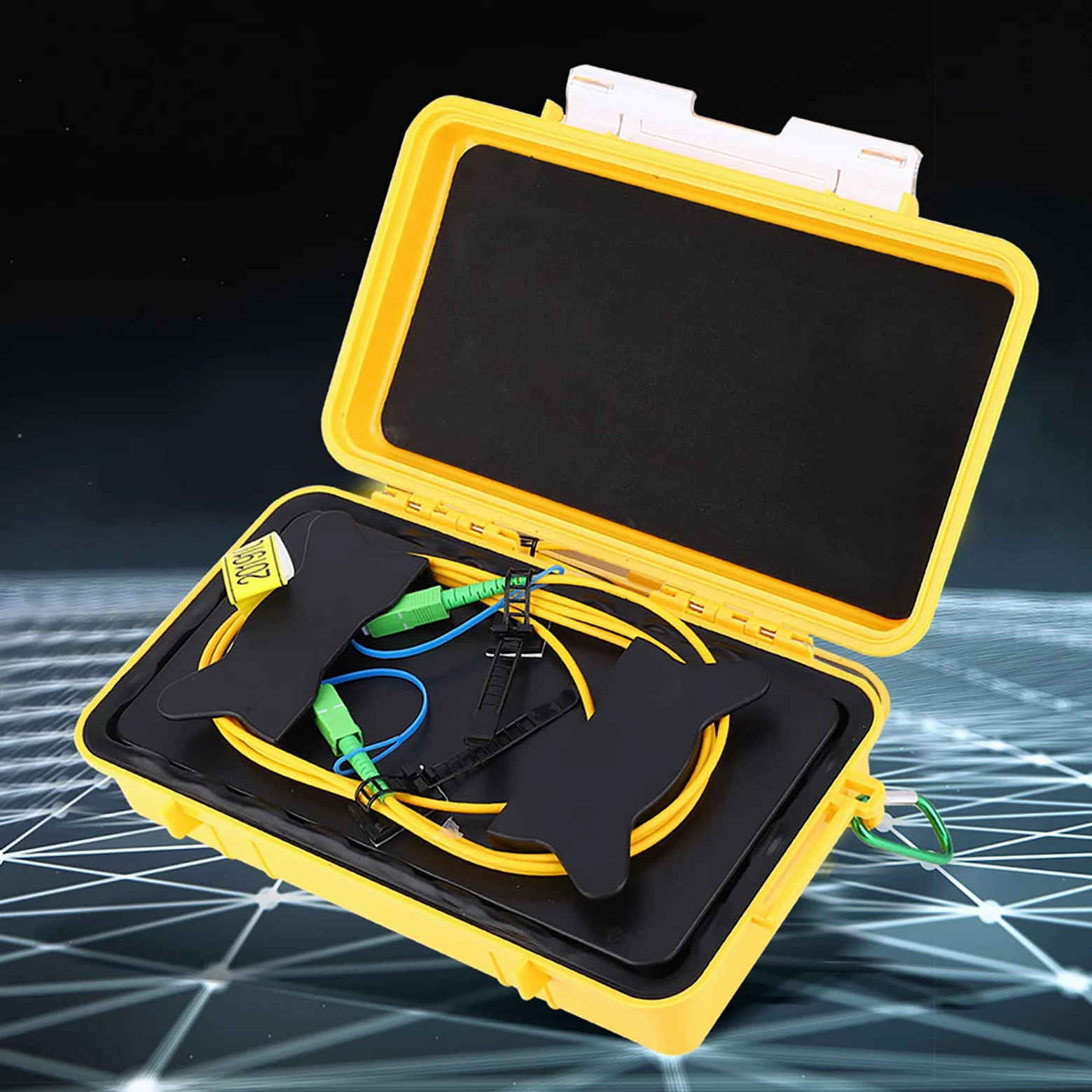 Cavo di provetta in fibra ottica OTDR OTDR cavo jumper box singolo in modalità in modalità da 2000 metro per test a lunga distanza
