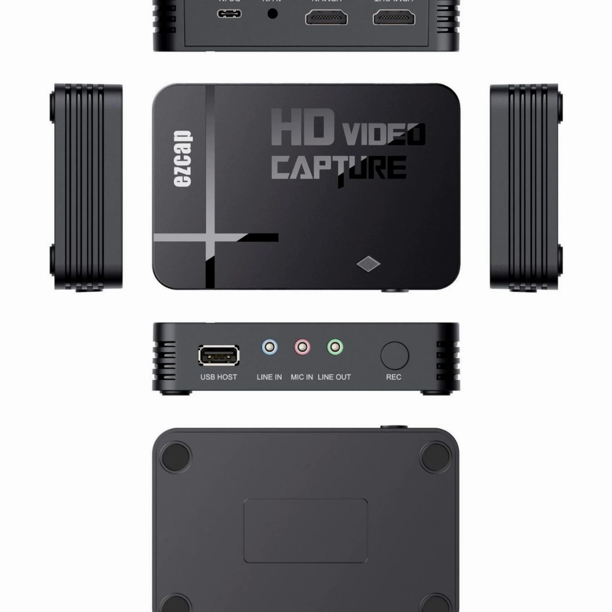A32DS Video Game Capture Recorder HD Registratore Video 1080P Professionale HDMI/AV Registratore TV, Capture Card Switch Video Grabber Streaming Accessori