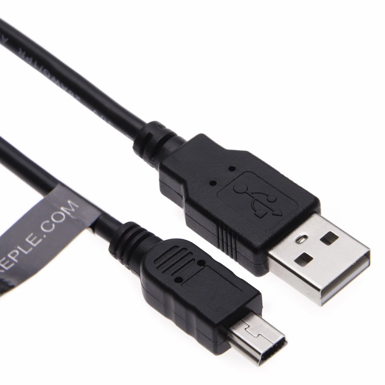 Keple Mini USB cavo cordone condurre caricabatterie USB caricabatteria dati sync Compatibile con Tomtom XXL Classic GPS Navigation | 0.5m Mini USB