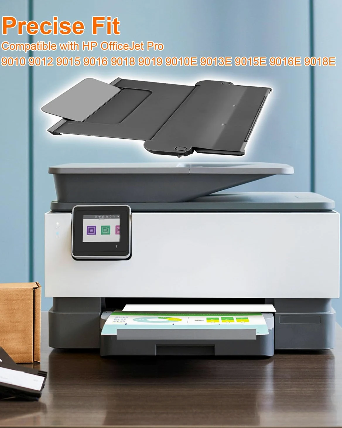 Vassoio di uscita carta adatto per HP OfficeJet Pro 9010 9015 9012 9016 9019 9018 9010E 9016E 9015E 9018E 9013E 9110B 9130b 9125e Parte di ricambio per stampante