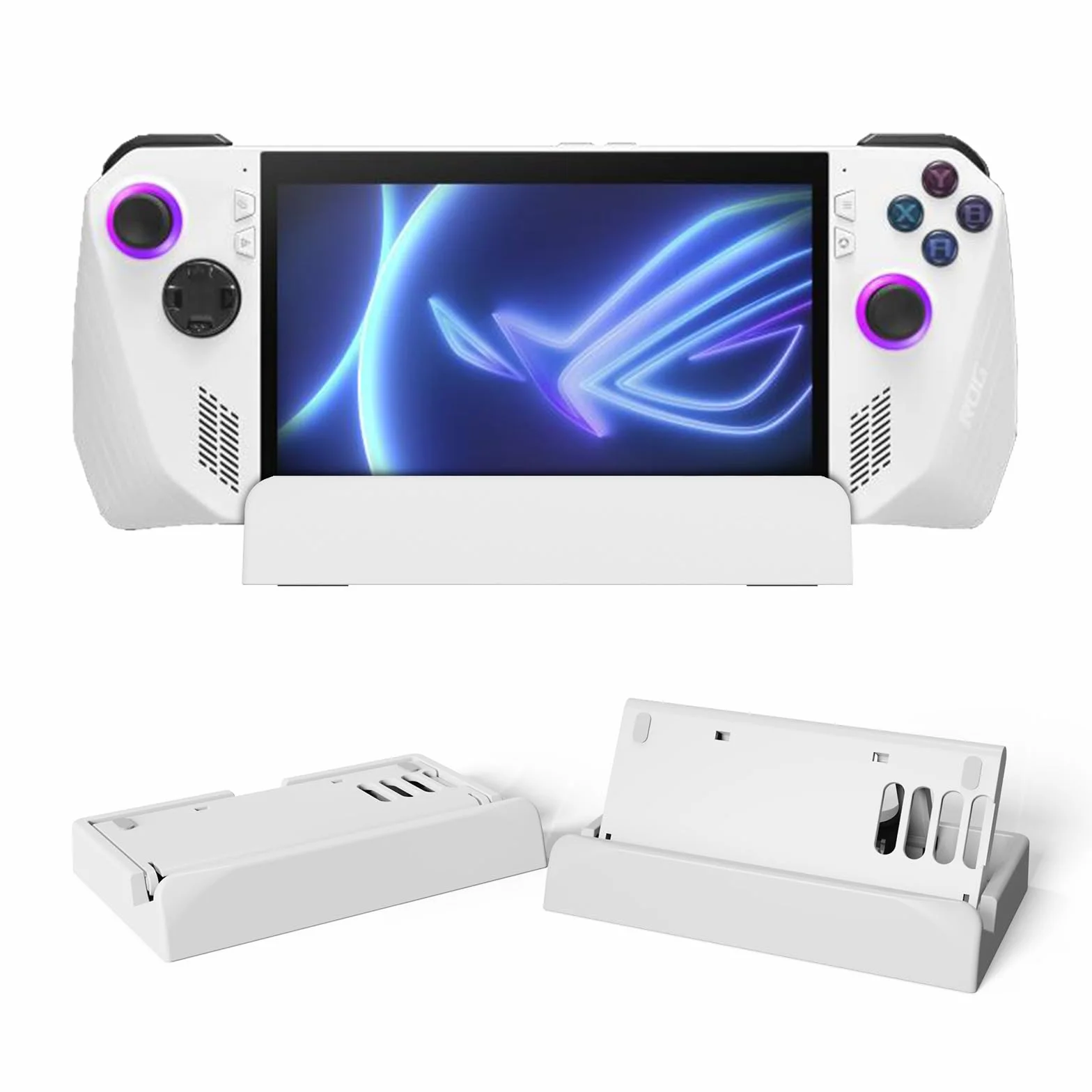 Regulowany stojak do ASUS ROG Ally, składany i przenośny, kompatybilny z Steam Deck, tabletem i smartfonem