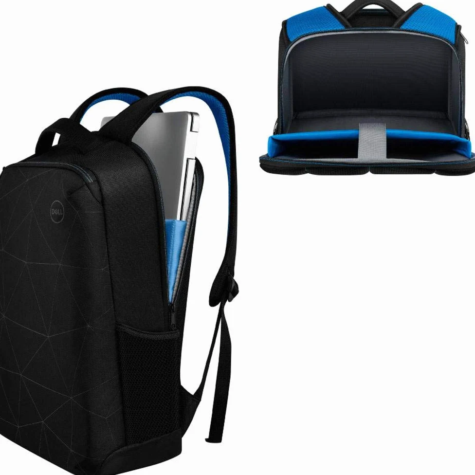 Zaino Dell ES1520P Essential Pro Slim 15, Fino a 15,6 pollici, Resistente all'acqua, Maniglie e maniche imbottite, Spallacci imbottiti in Air mesh, Nero