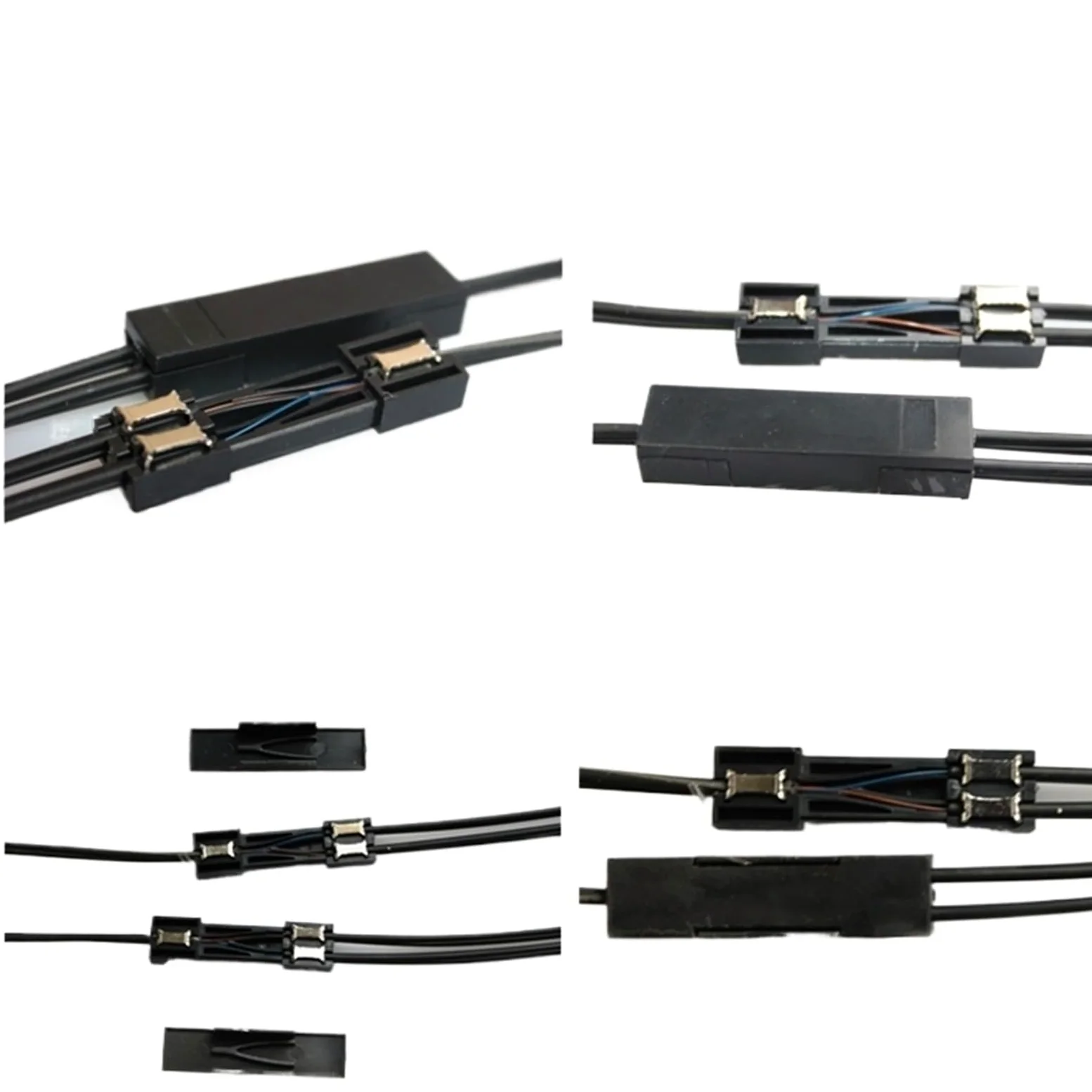 Cavo in fibra ottica FTTH Drop G652D monomodale LC-LC da 10 m a 500 m, 2 core e 2 acciai, for interni, cavo jumper da 100 m a 150 m(100m black)