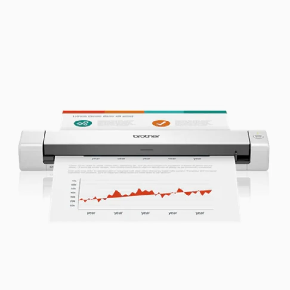 Brother DS-640 DSmobile - Scanner per documenti portatile, 1200 x 1200 dpi, larghezza 301 mm, lunghezza 50,6 mm, altezza 36,8 mm