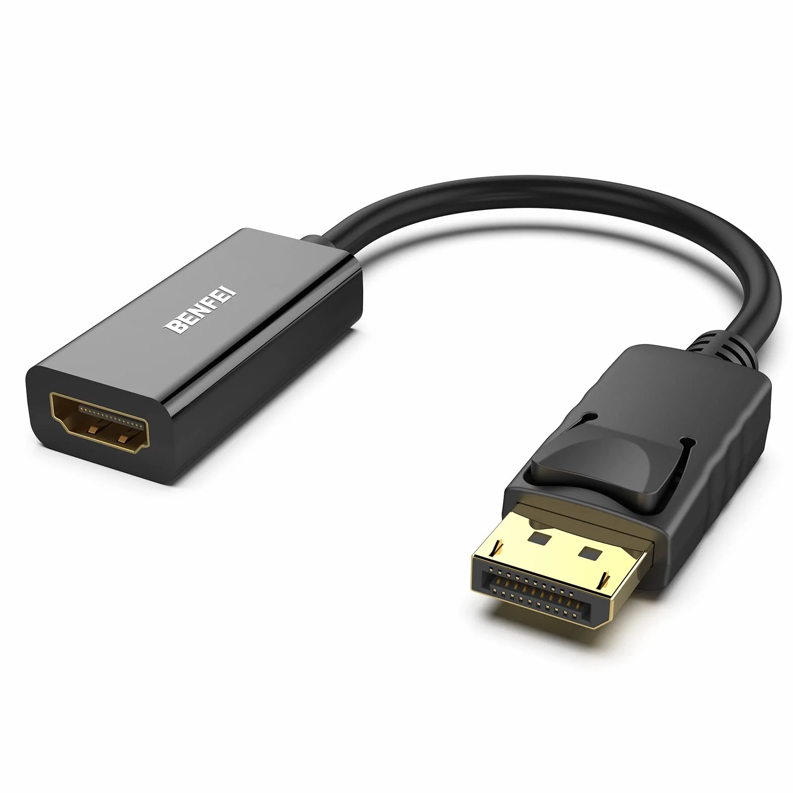 BENFEI Adattatore Displayport a HDMI, Convertitore DP Maschio a HDMI Femmina con Audio