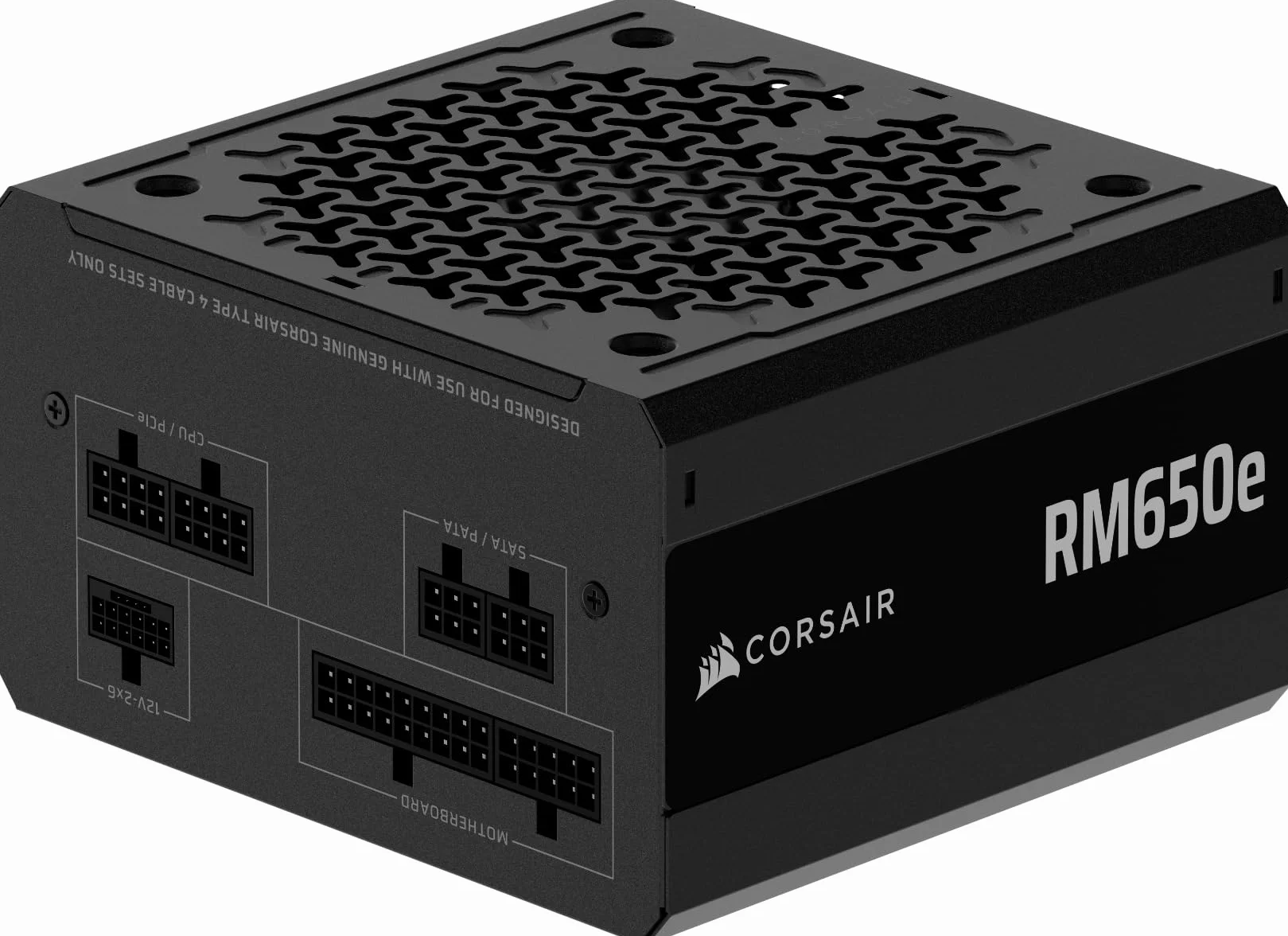 CORSAIR RM650e (2025) Alimentatore ATX modulare 750W Cybenetics Gold 12V-2x6 PCIe 5.1 Nero