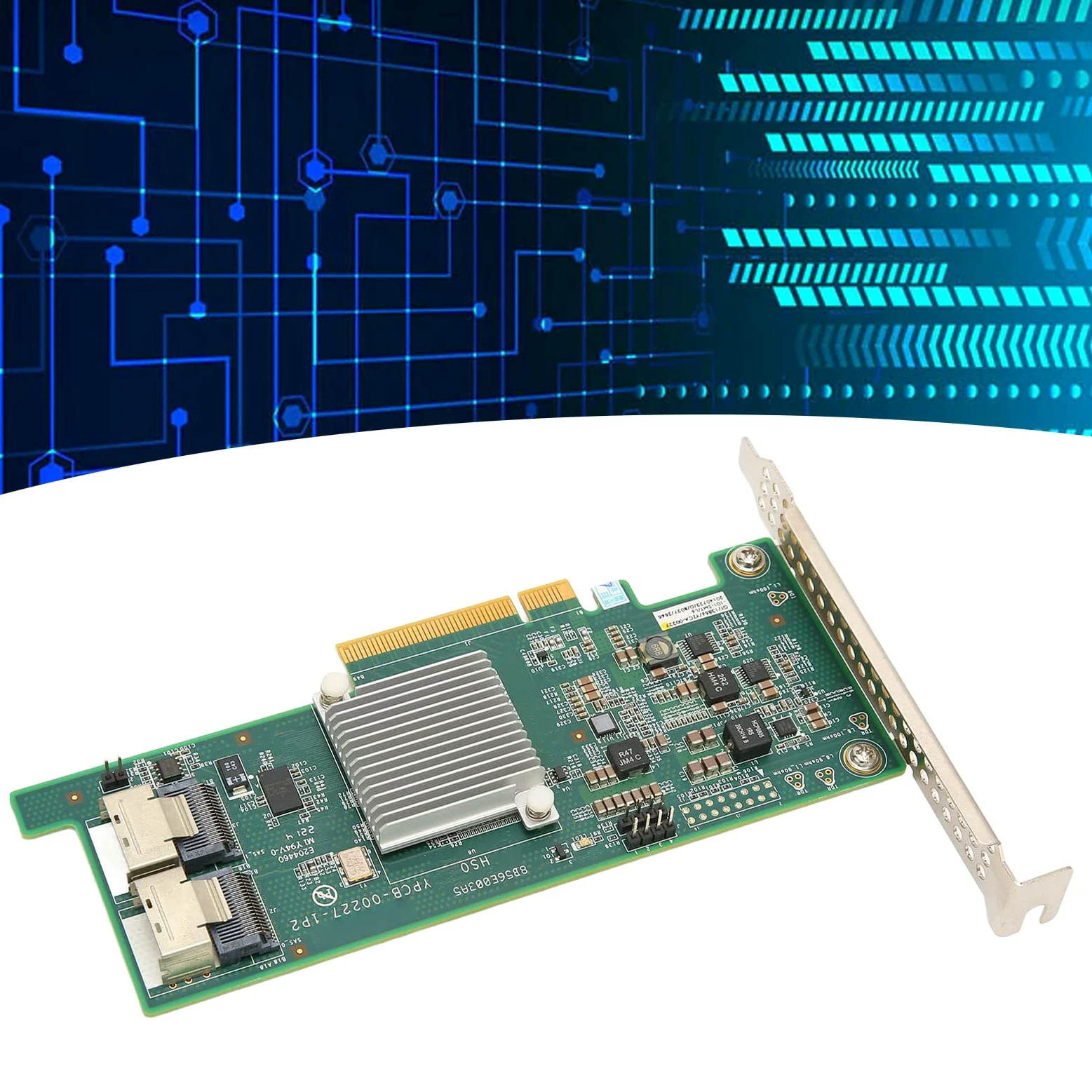 Scheda Array PCI E X8, Scheda Array Disco PCI E X8, Supporto Mini Interfaccia SAS 2308 6G 2 SAS Scheda Array Disco HBA Disco 16T per Dischi Server Database