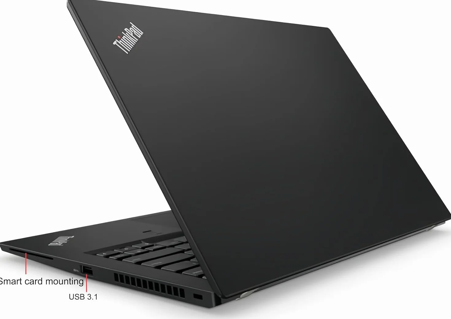Lenovo ThinkPad T480s Business Laptop Notebook da 14 pollici, Intel Core i5-8350U, 8 GB RAM, SSD da 256 GB, tastiera US QWERTY Windows 11 Pro (ricondizionato)