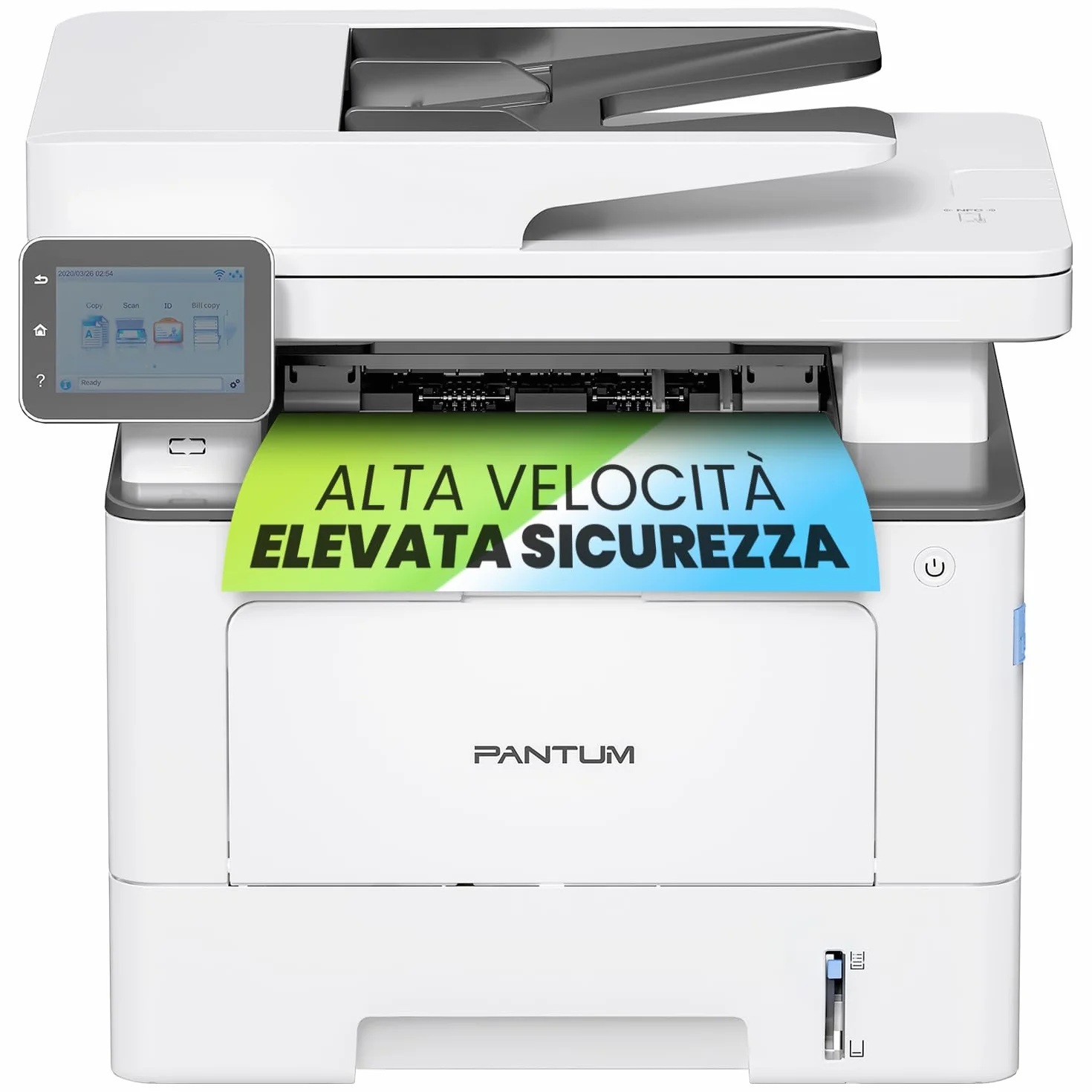 PANTUM BM5220ADW Stampante Laser Multifunzione Monocromatico 3 in 1, 42ppm, DADF Duplex 50 fogli, WiFi, Rete e USB