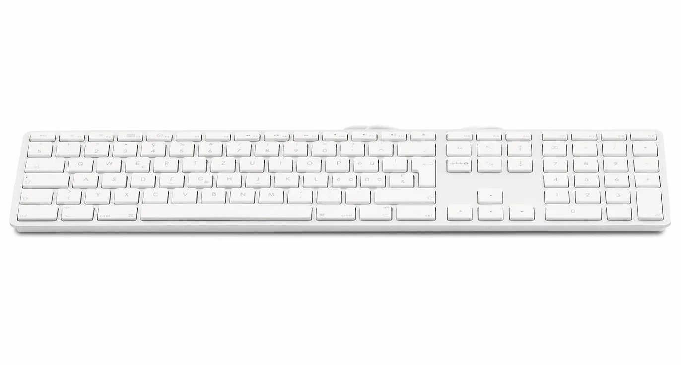 LMP - tastiera italiana (QWERTY) con tastierino numerico, copertura superiore in alluminio e 2 porte USB - per Mac