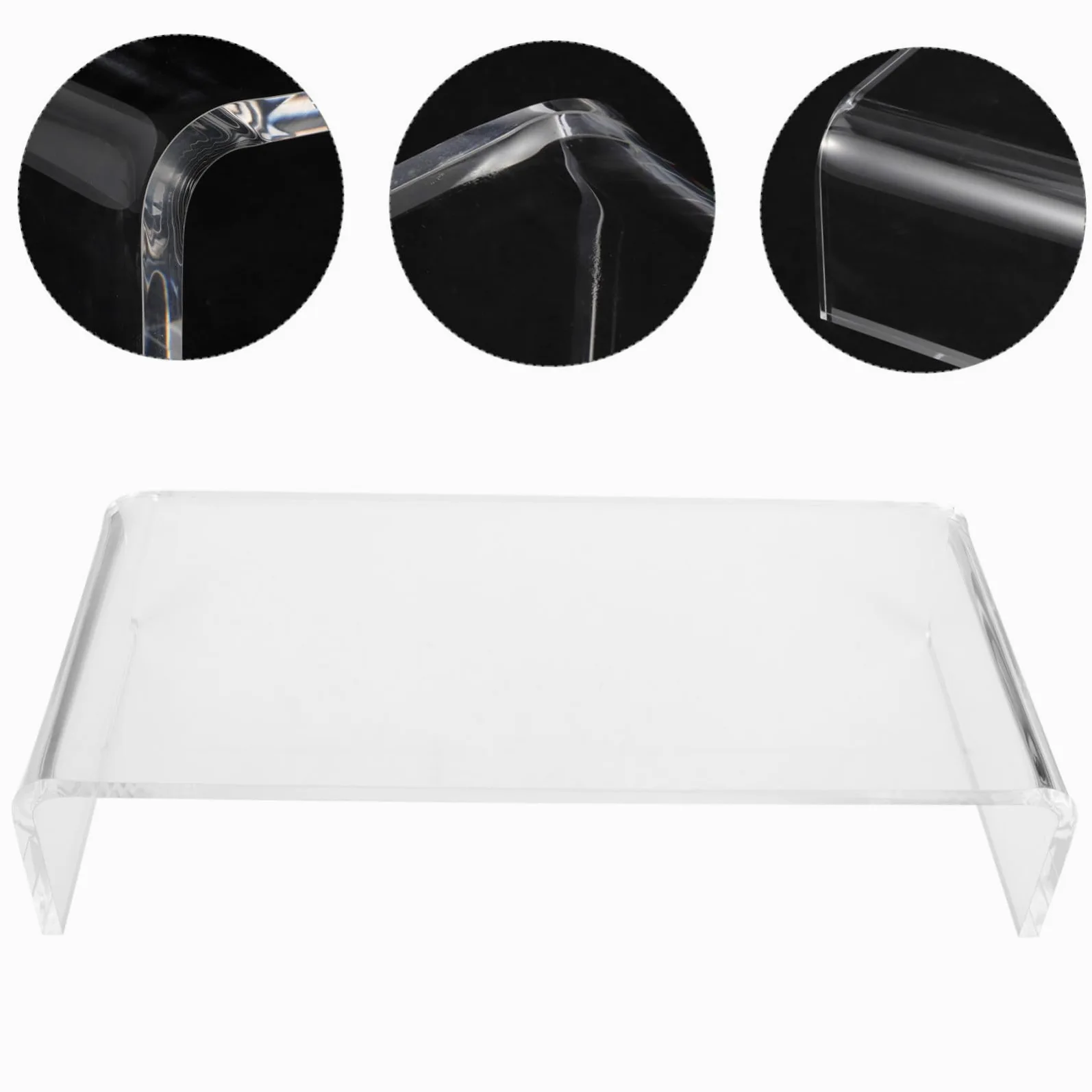 Toddmomy Copertura Tastiera Trasparente in Acrilico Protettiva Anti-gatto Lavabile Supporto Integrato per Aumentare Altezza e Protezione Tastiera Laptop