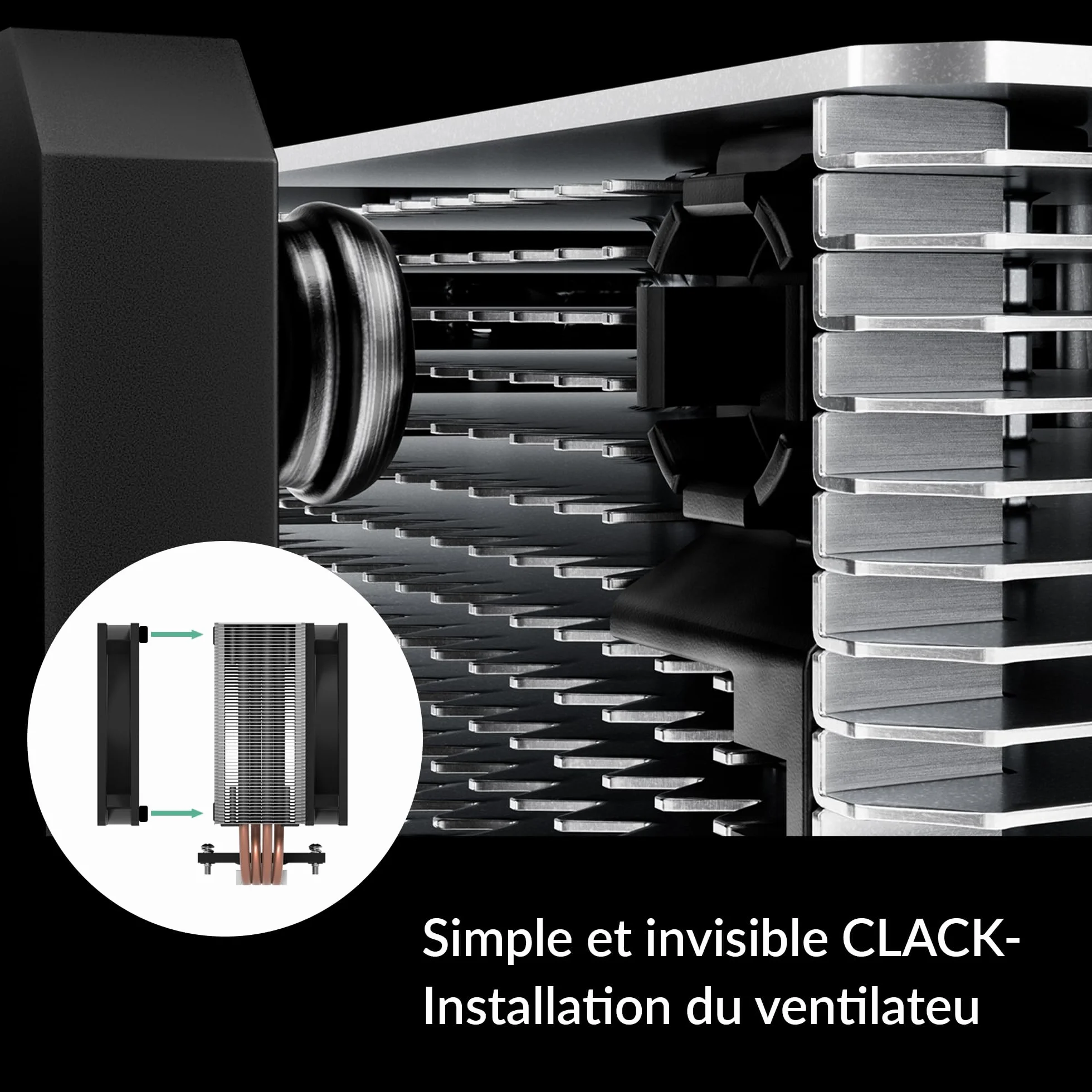 ARCTIC Freezer 36 - Dissipatore CPU a torre singola con push-pull, due ventole P da 120 mm ottimizzate per la pressione, cuscinetto fluidodinamico, 200-1800 rpm, 4 heatpipes, incl. pasta termica MX-6