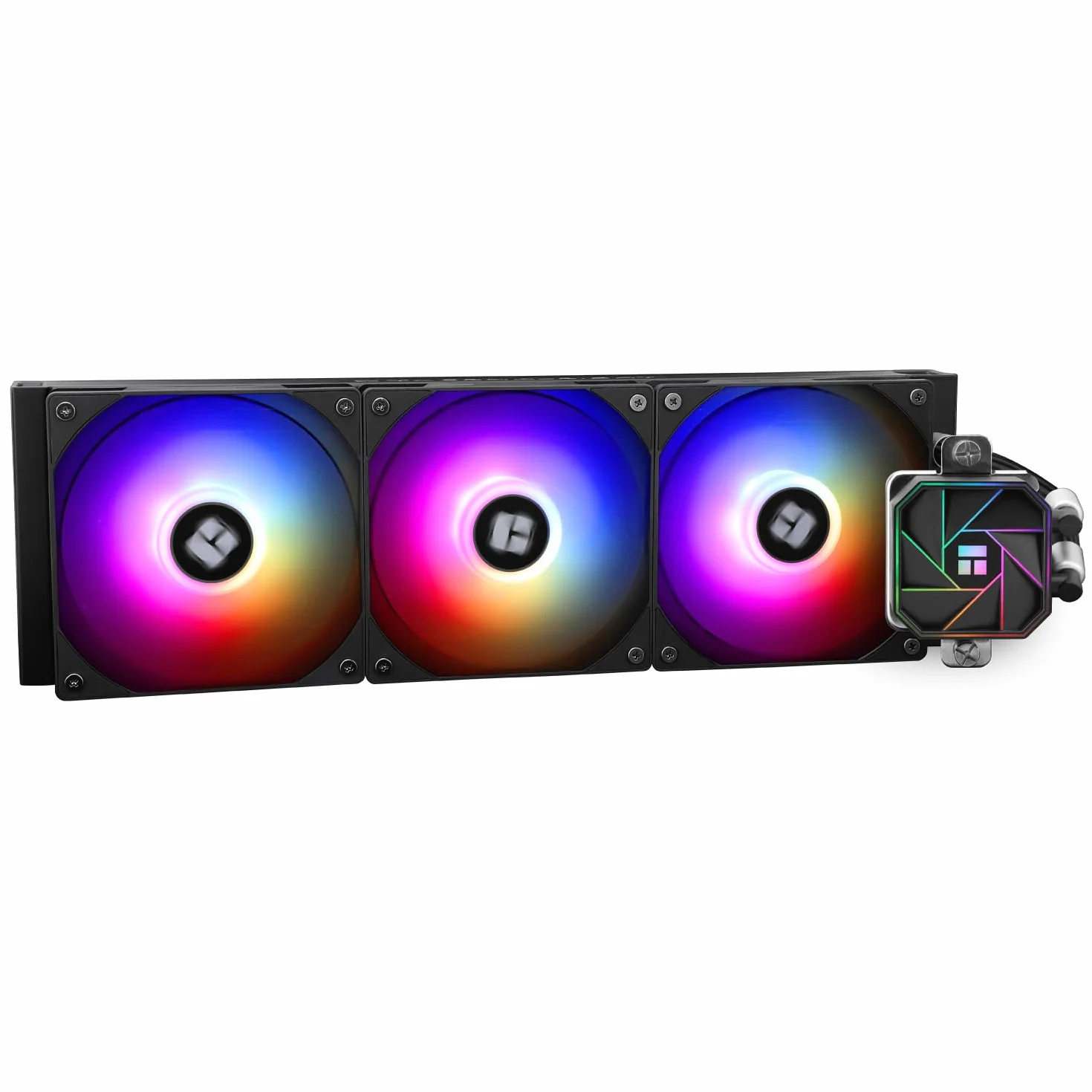 Thermalright TR Aqua Elite 360 V3 Ventola a doppia CPU PWM ARGB con cuscinetti S-FDB,pompa a controllo PWM efficiente per AMD/AM4/AM5,Intel LGA115X/1200/1700/1851