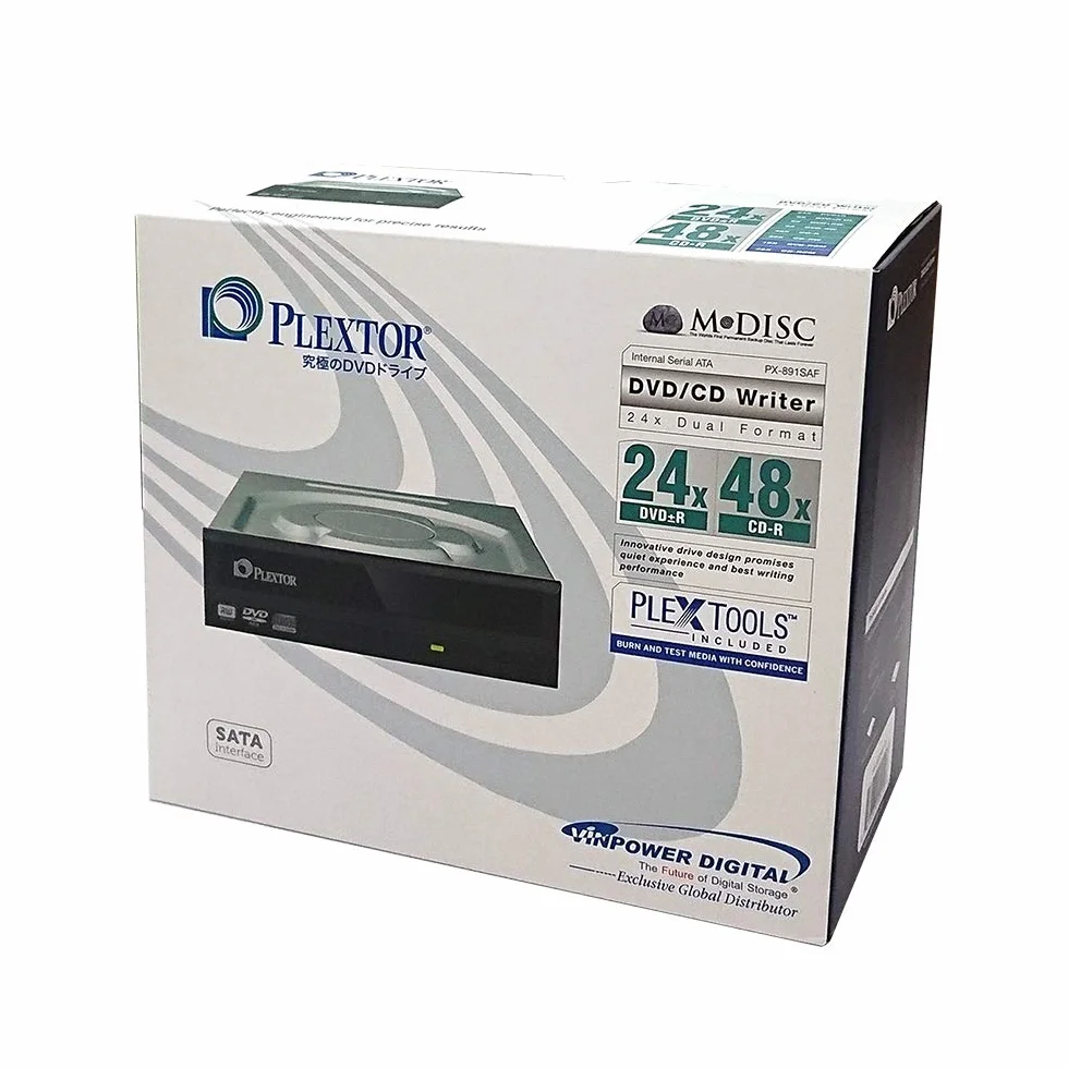 Plextor PX-891SAF-R 24 x SATA DVD + / - RW Dual Layer MASTERIZZATORE