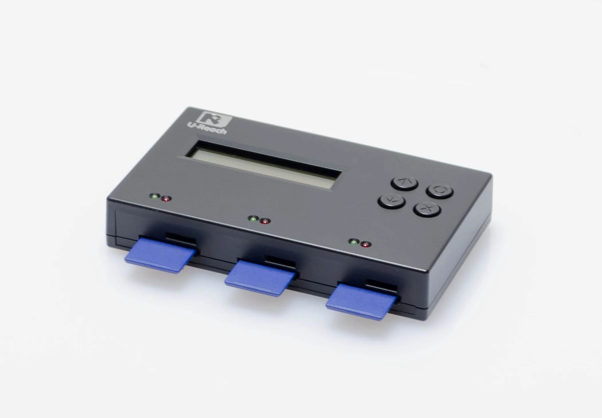 UReach SD312N - Duplicatore di schede SD MicroSD da 1 a 2 schede di memoria TF, stazione di copia per Raspberry Pi di backup dei supporti